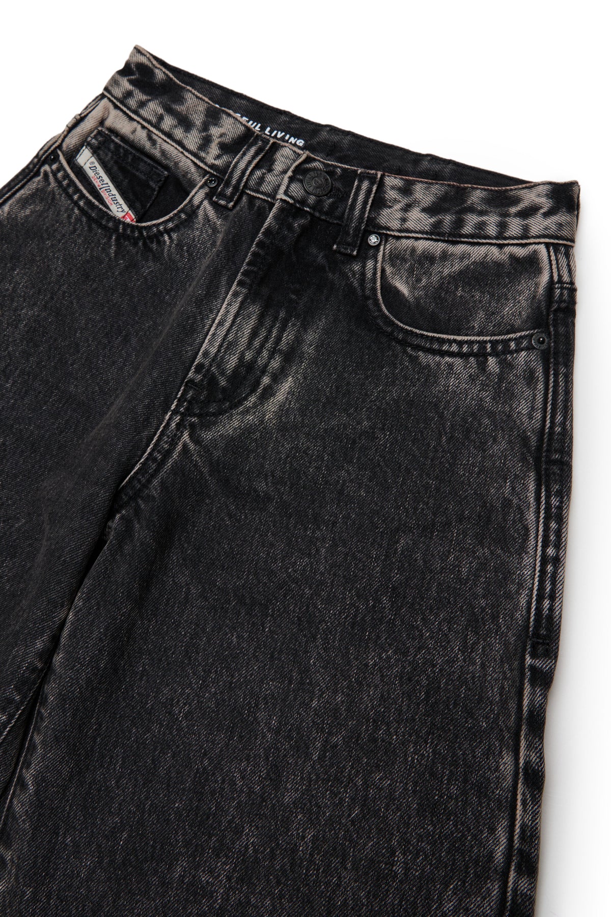 Jean relaxed fit gris délavé - D-Milty