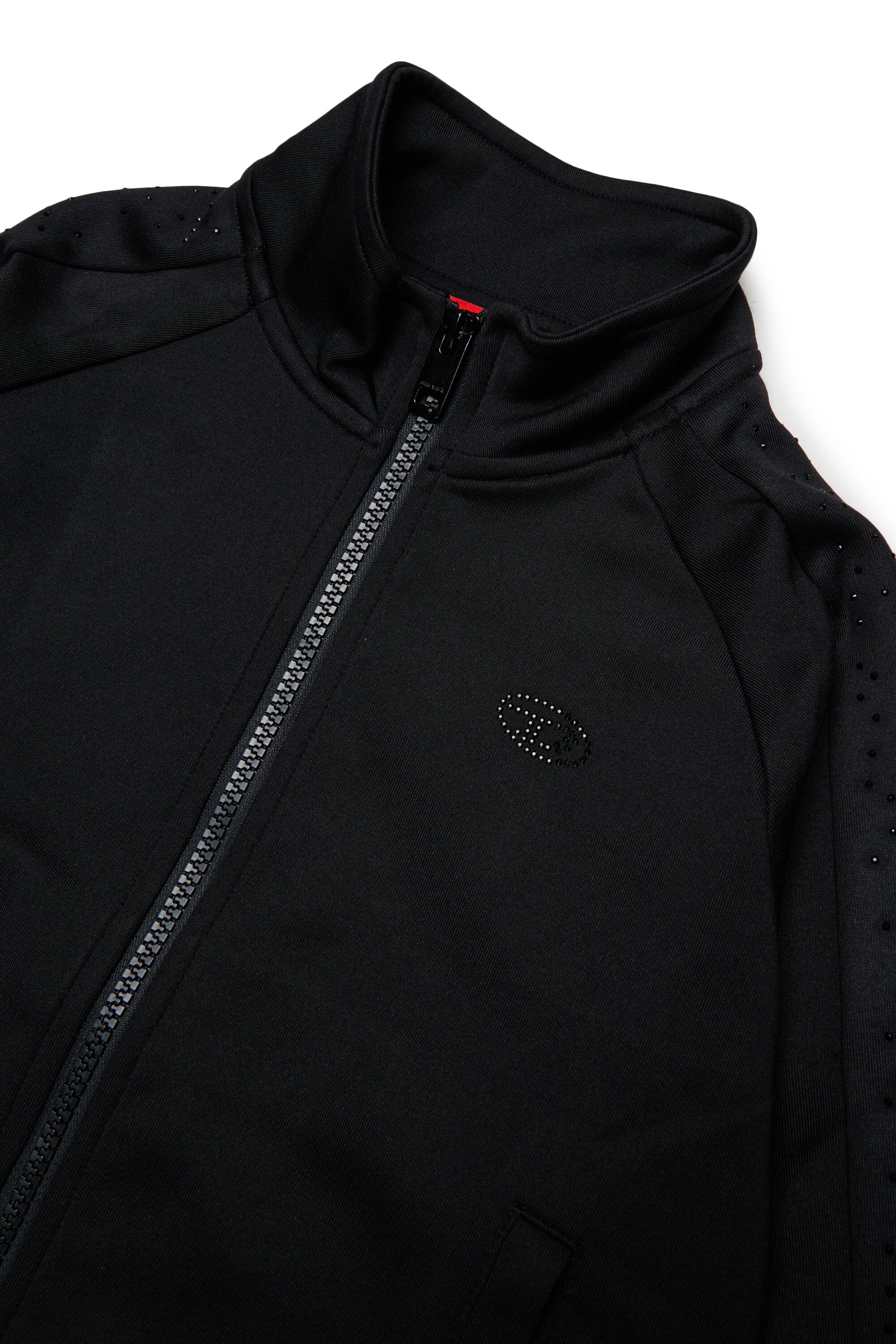 Sudadera con cremallera y logo