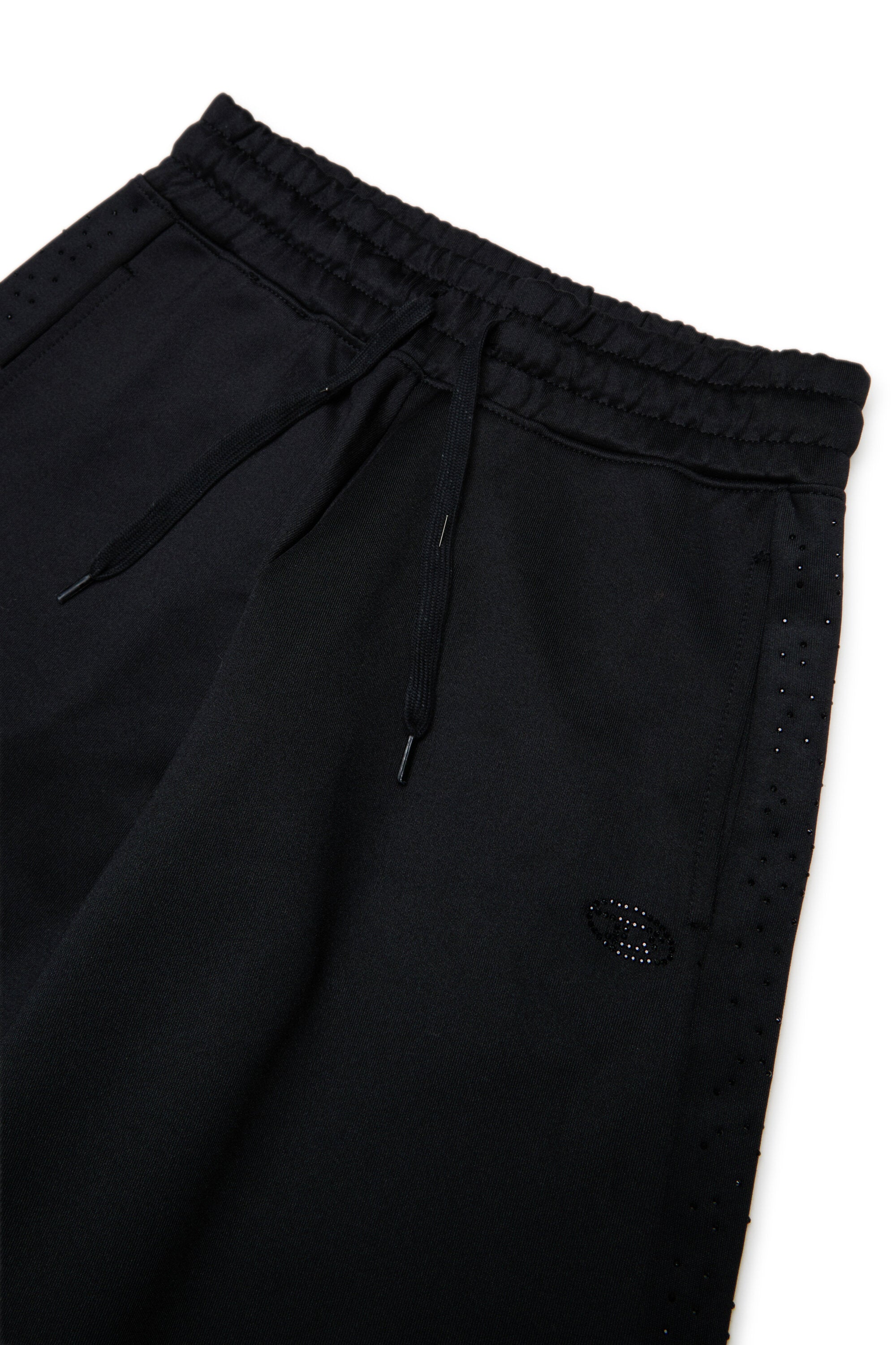Pantalones de felpa anchos