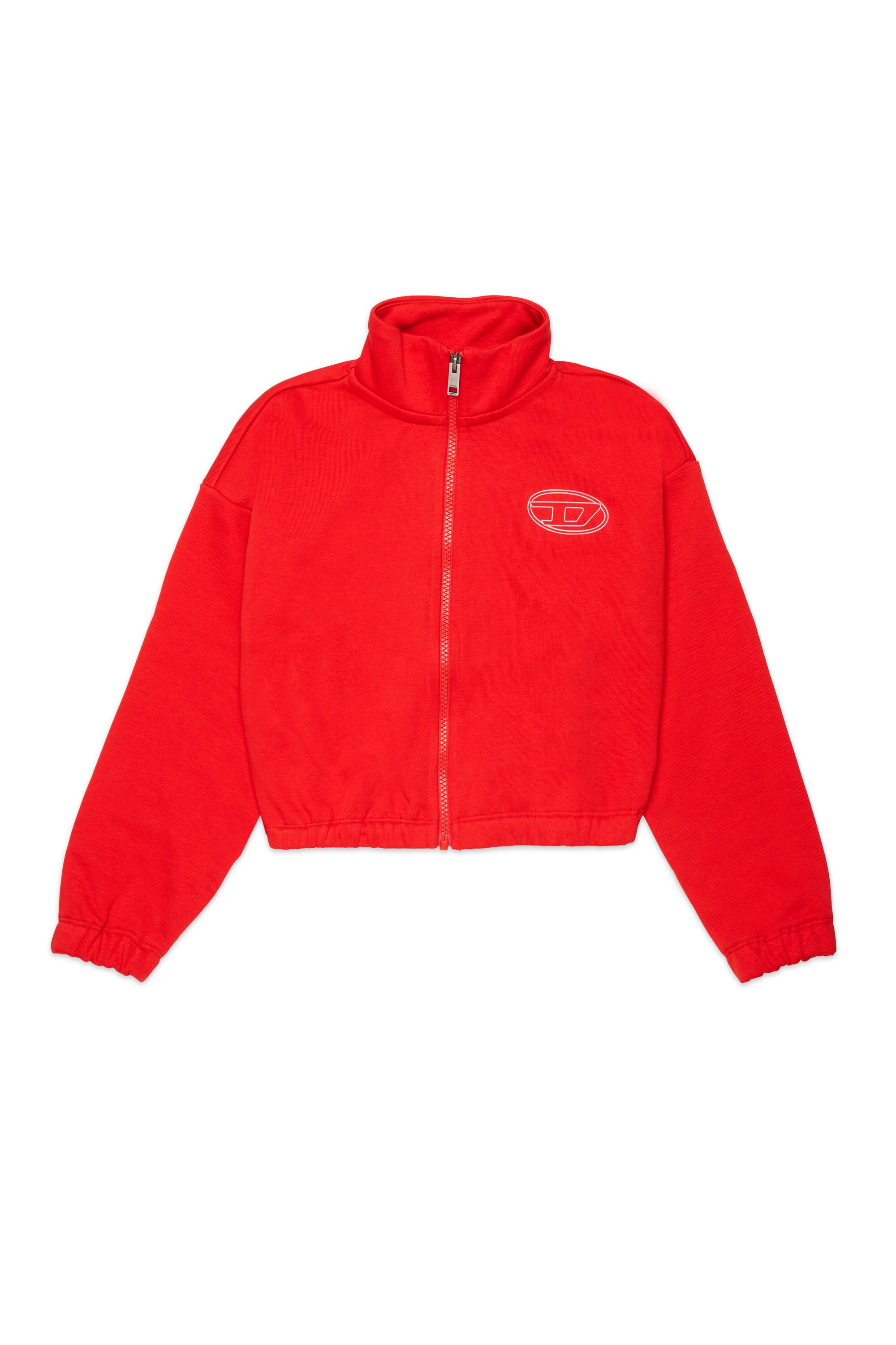 Sudadera con cremallera y logo