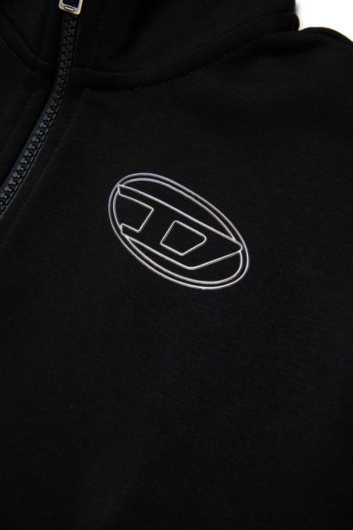 Sweat zippé avec logo