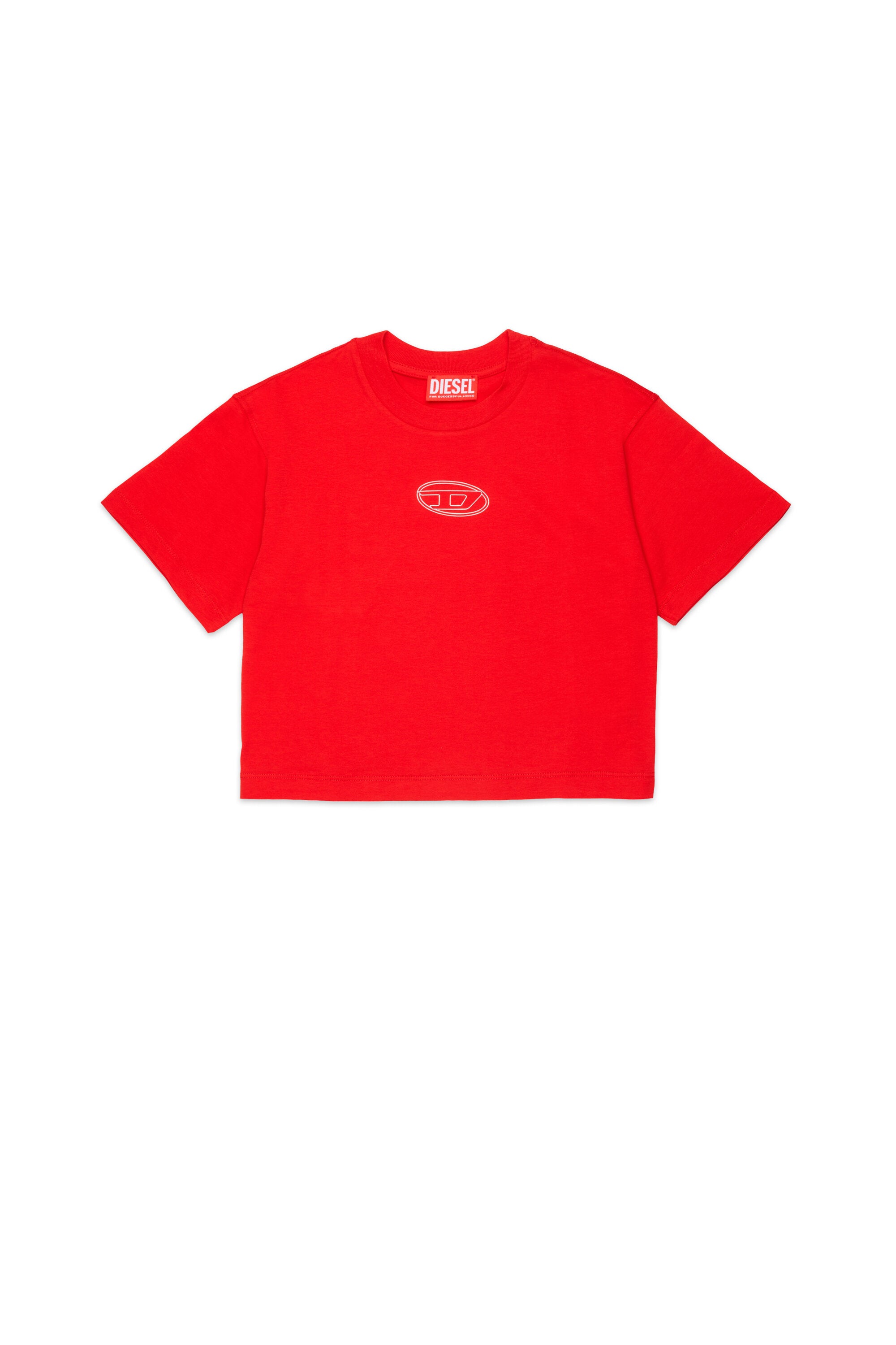 T-shirt with Oval D logo