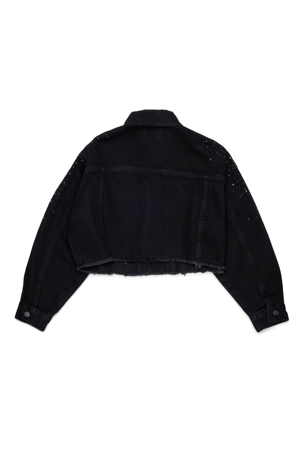 Veste en denim avec applications