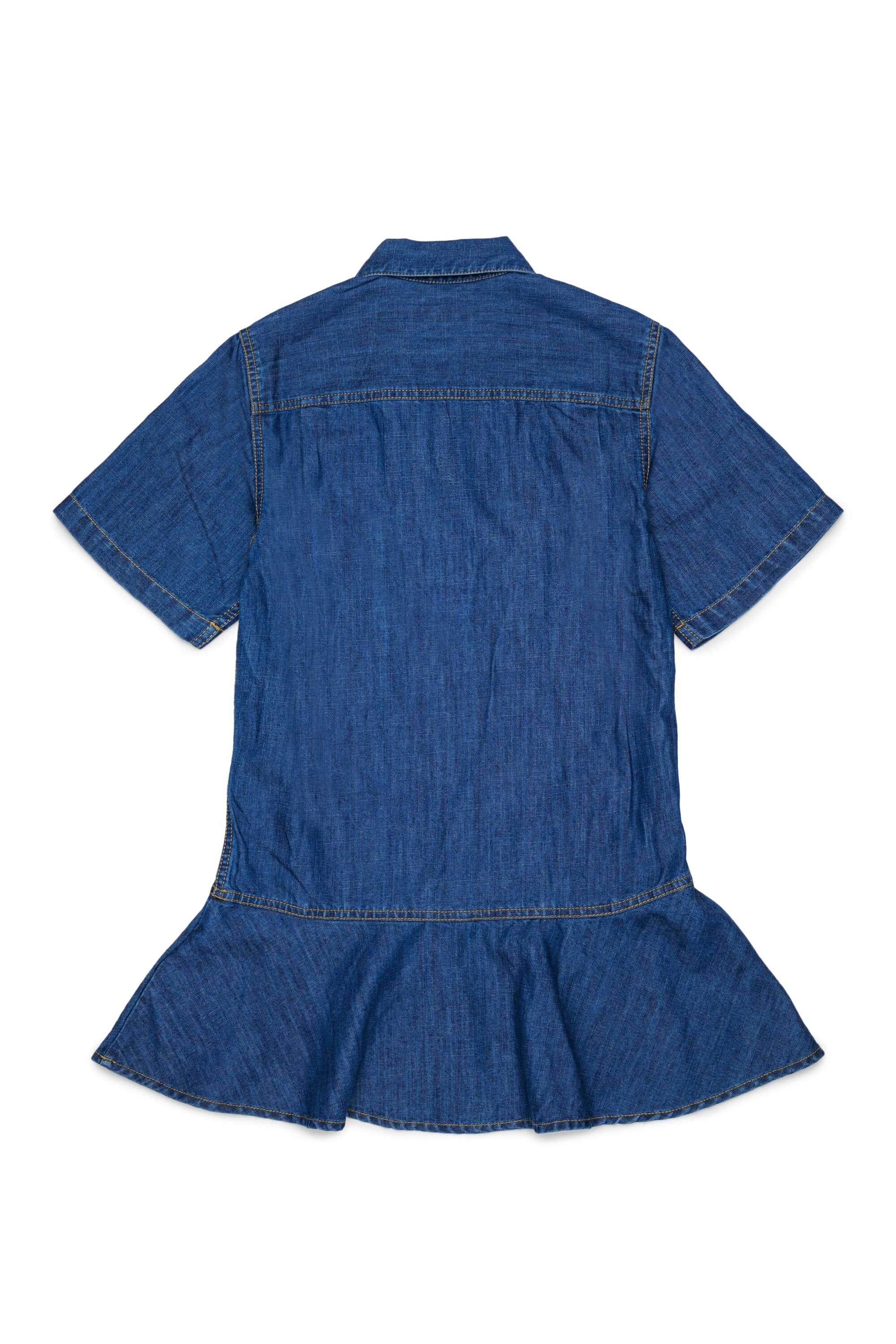 Robe en denim avec logo