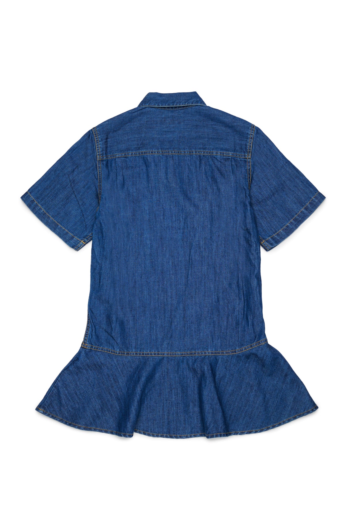 Robe en denim avec logo