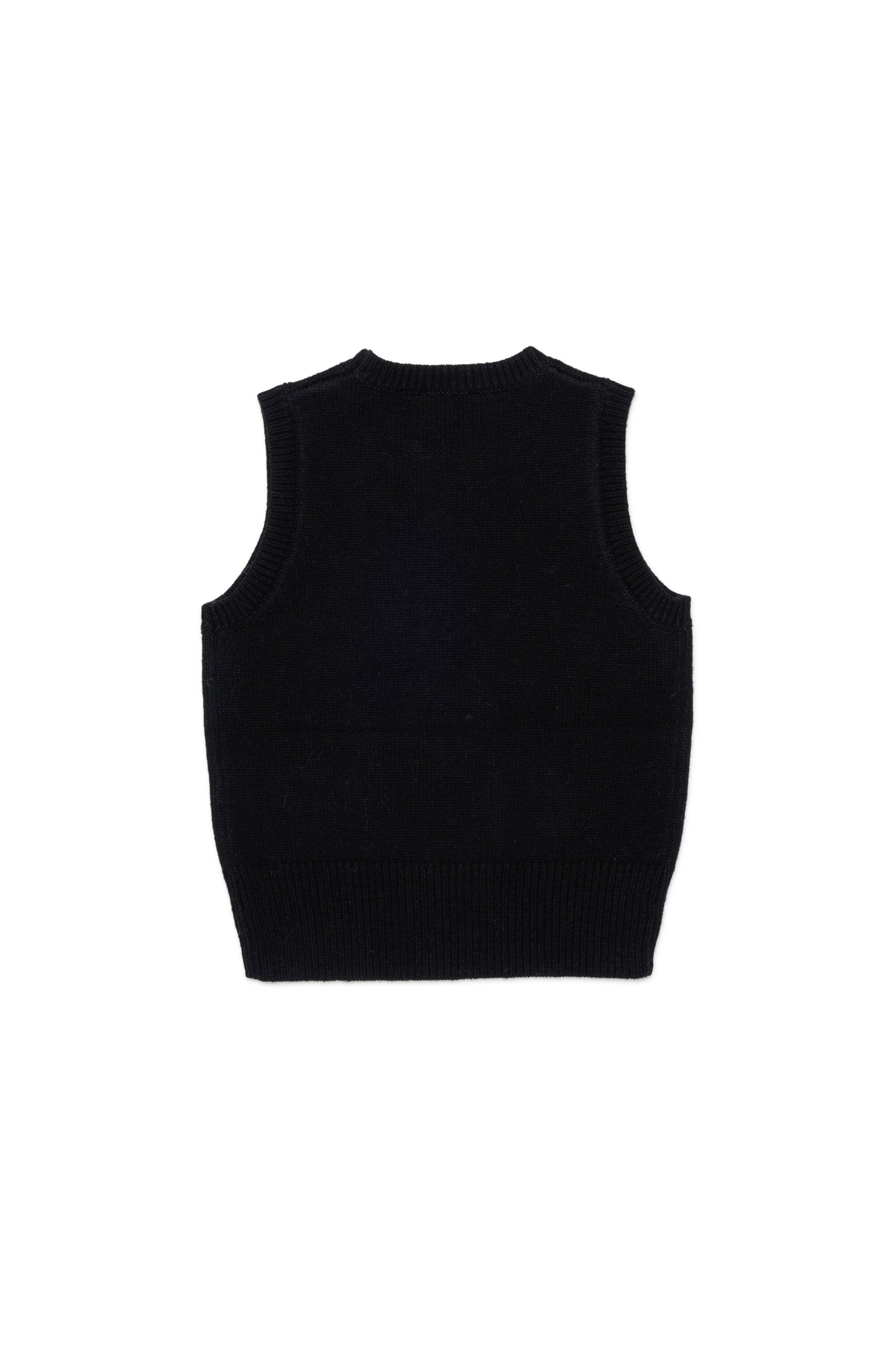 Gilet en maille avec logo