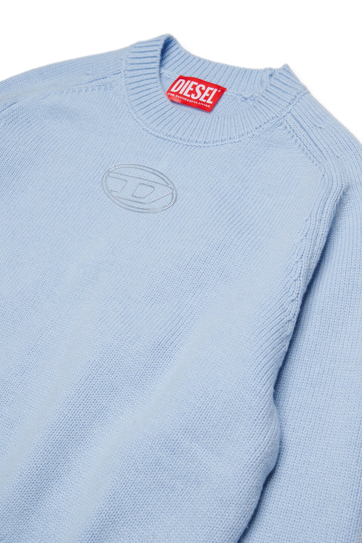 Jersey de cuello redondo con logo