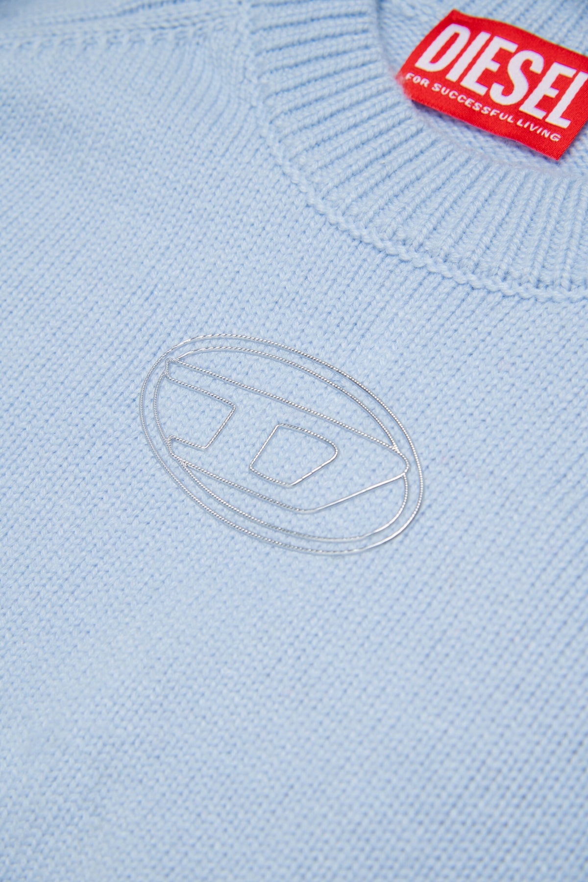 Pull ras du cou avec logo