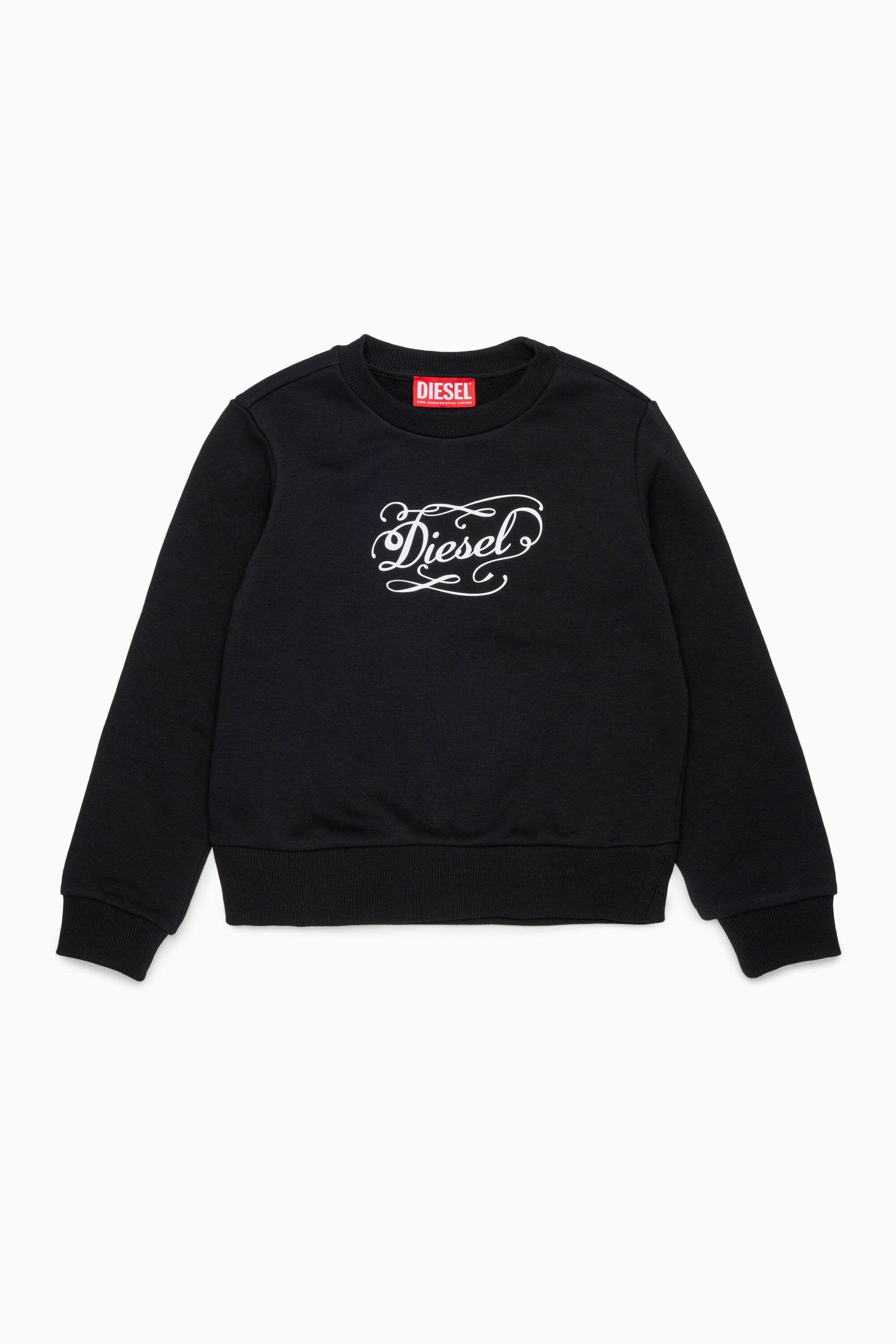 Sweat-shirt col rond avec logo