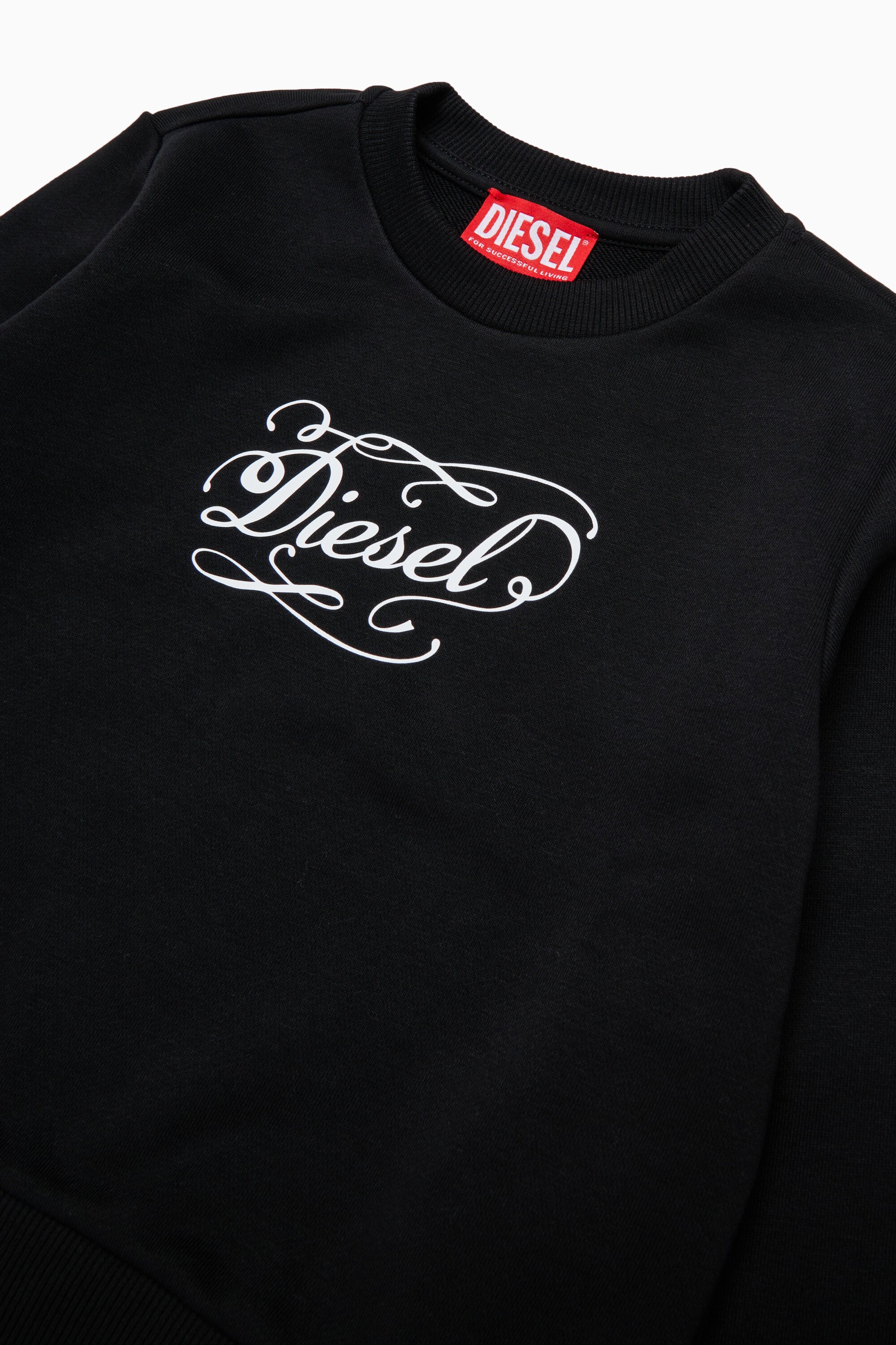 Sweat-shirt col rond avec logo
