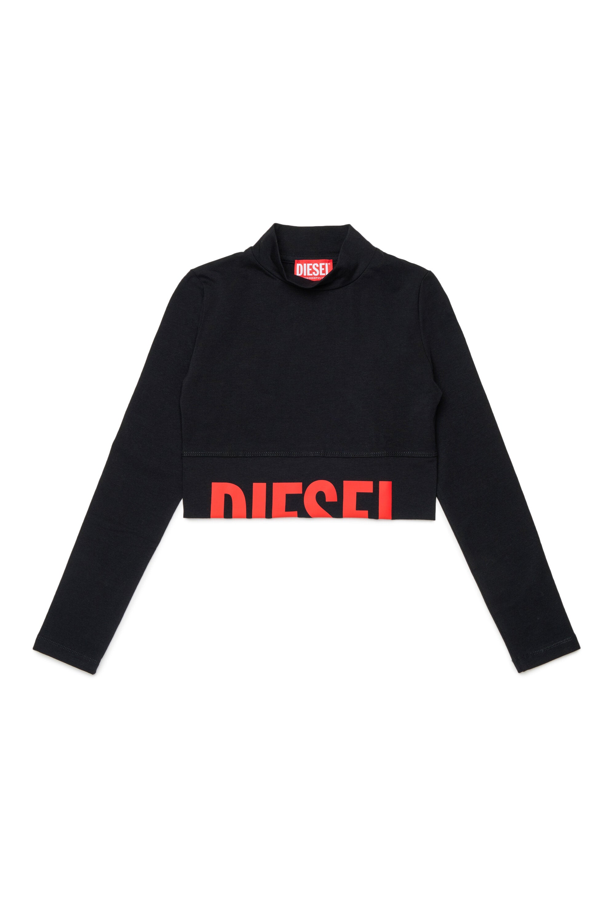 Camiseta de manga larga con logo