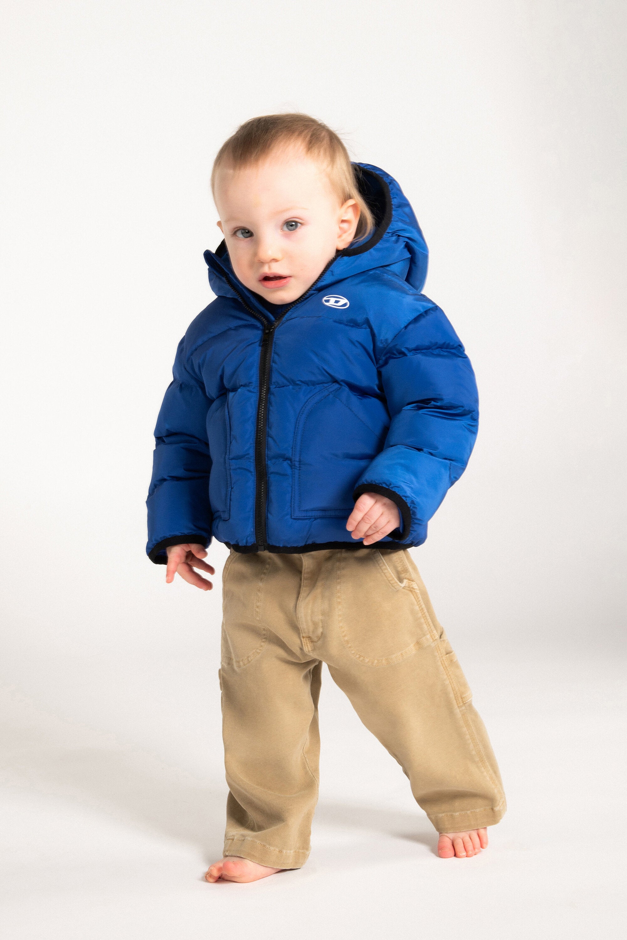 Pantalon cargo effet velours