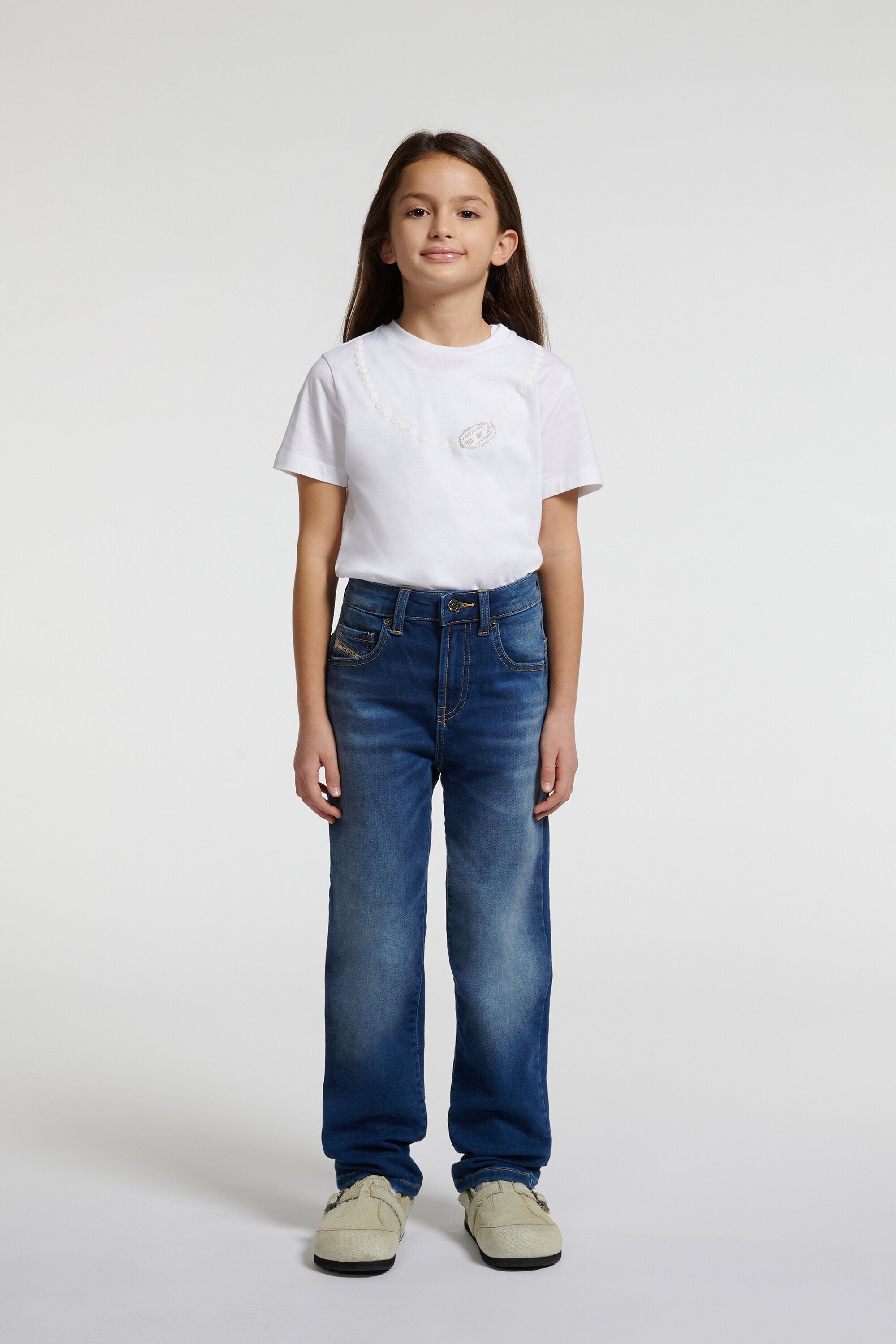 JoggJeans® corte regular lavado azul medio - D-Ilia