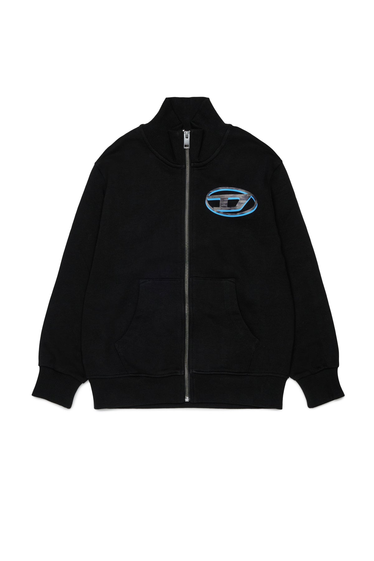Sweat zippé avec logo