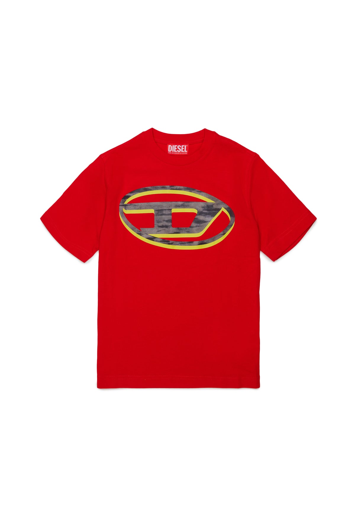 Camiseta con logo Oval D