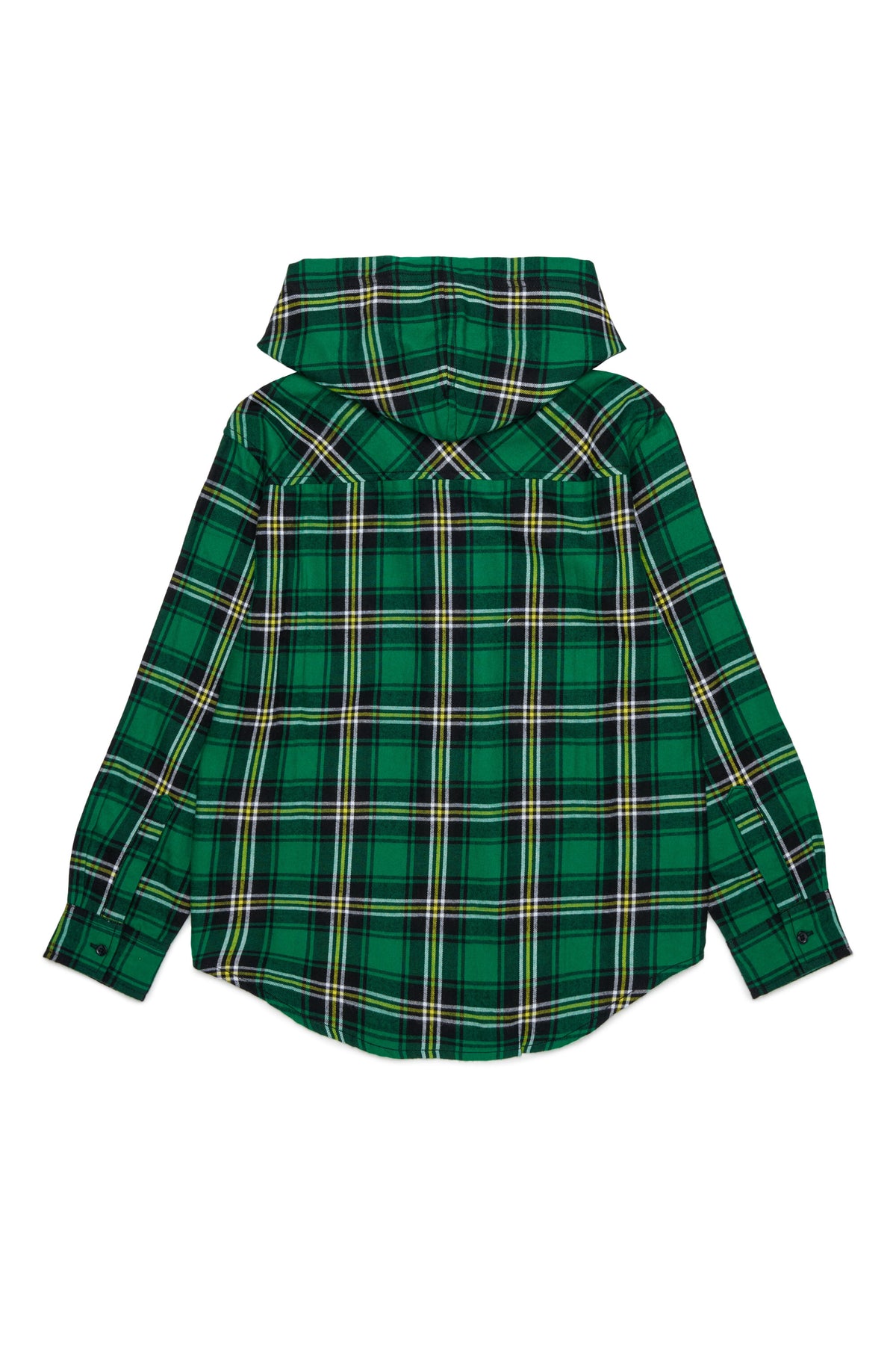 Chemise à carreaux avec logo