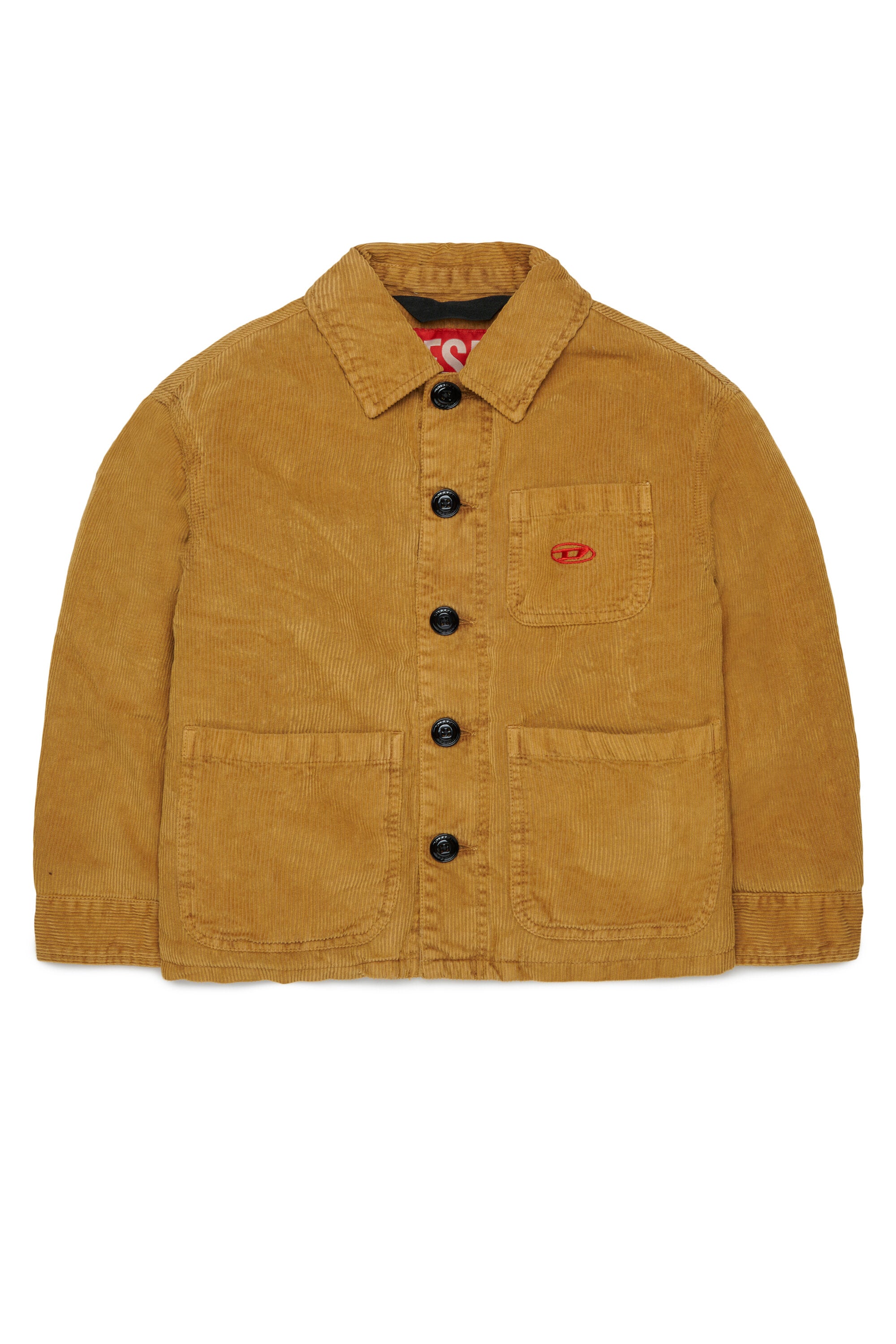 Chaqueta estilo workwear con logo