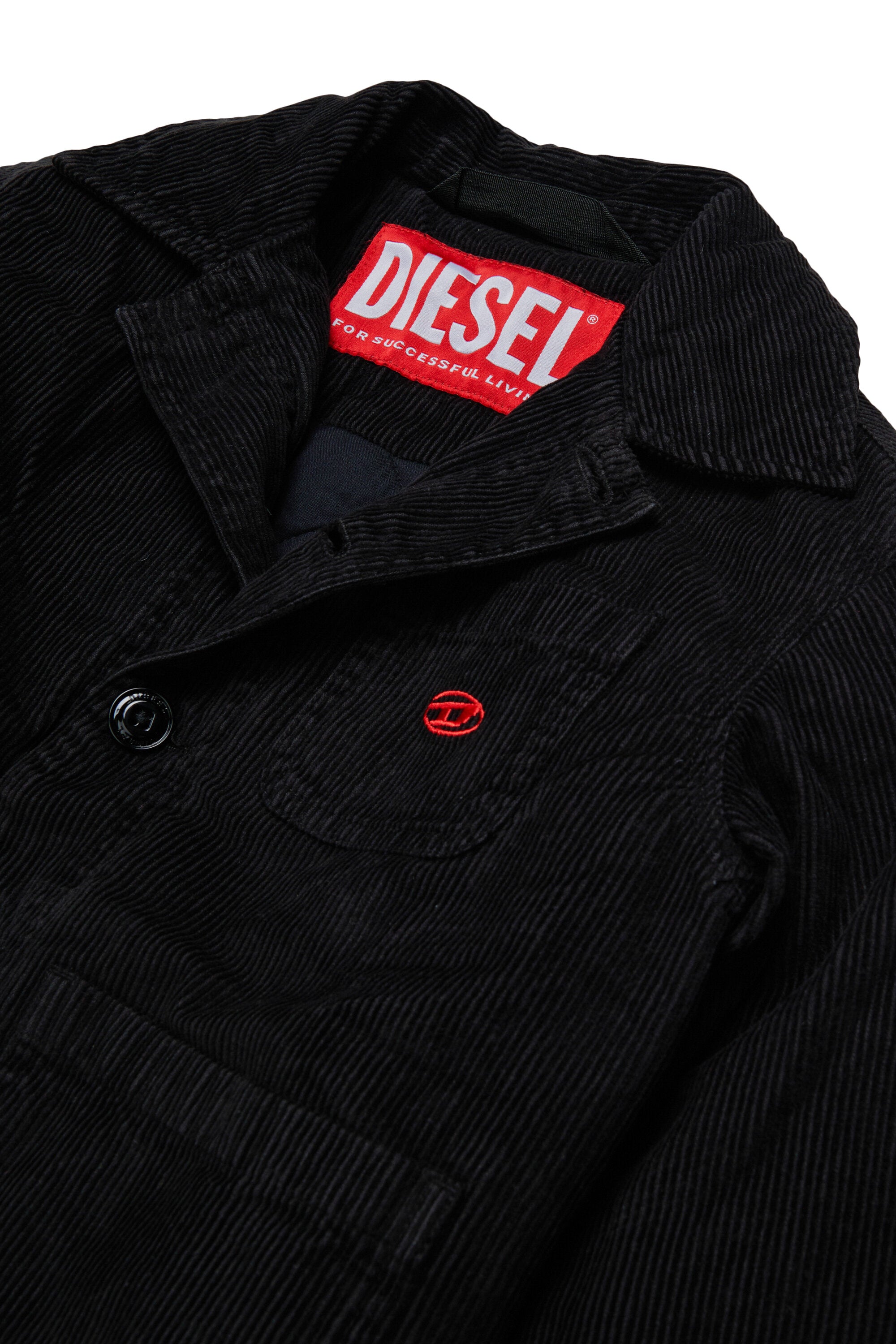 Chaqueta estilo workwear con logo