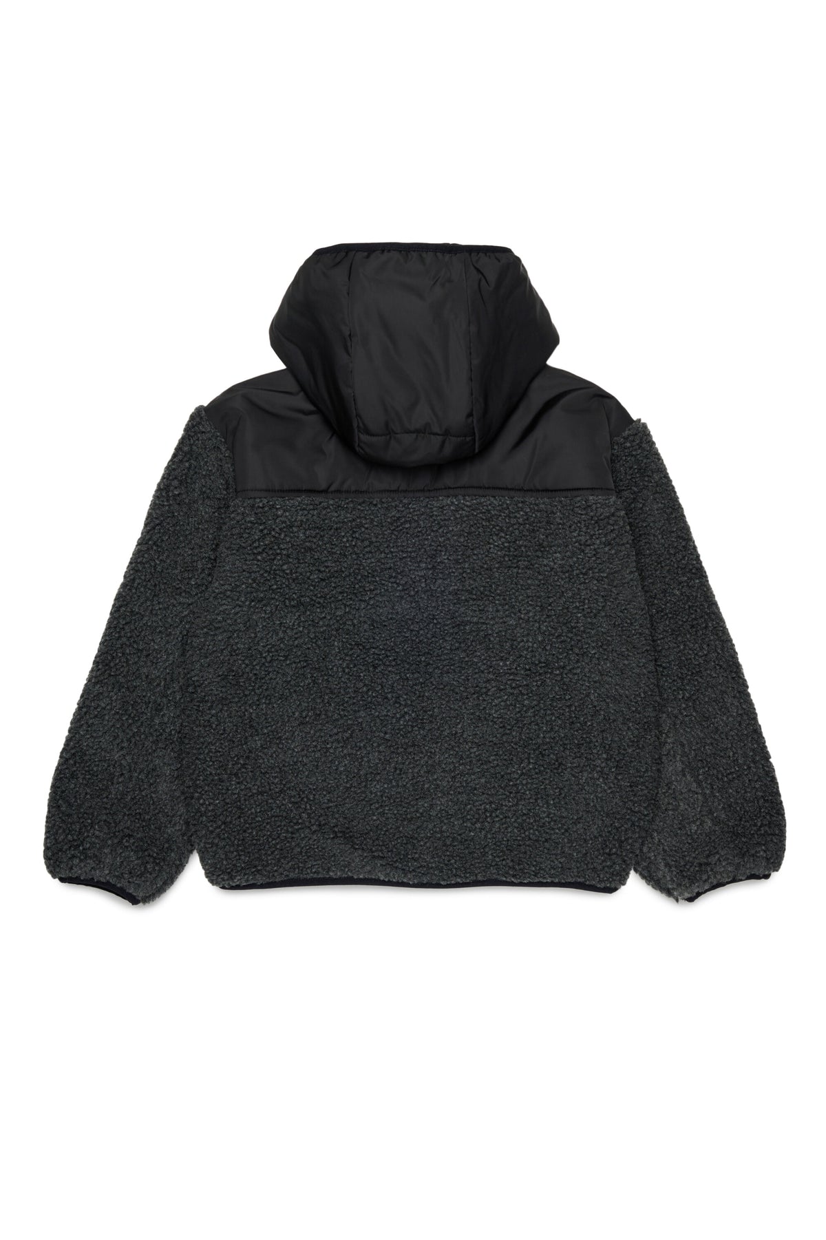 Veste teddy avec logo imprimé