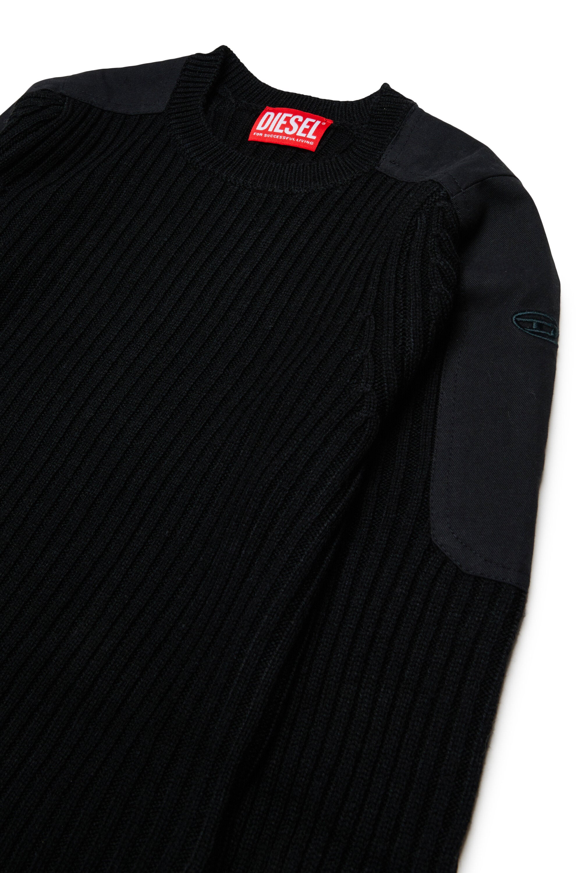 Jersey de punto con cuello redondo