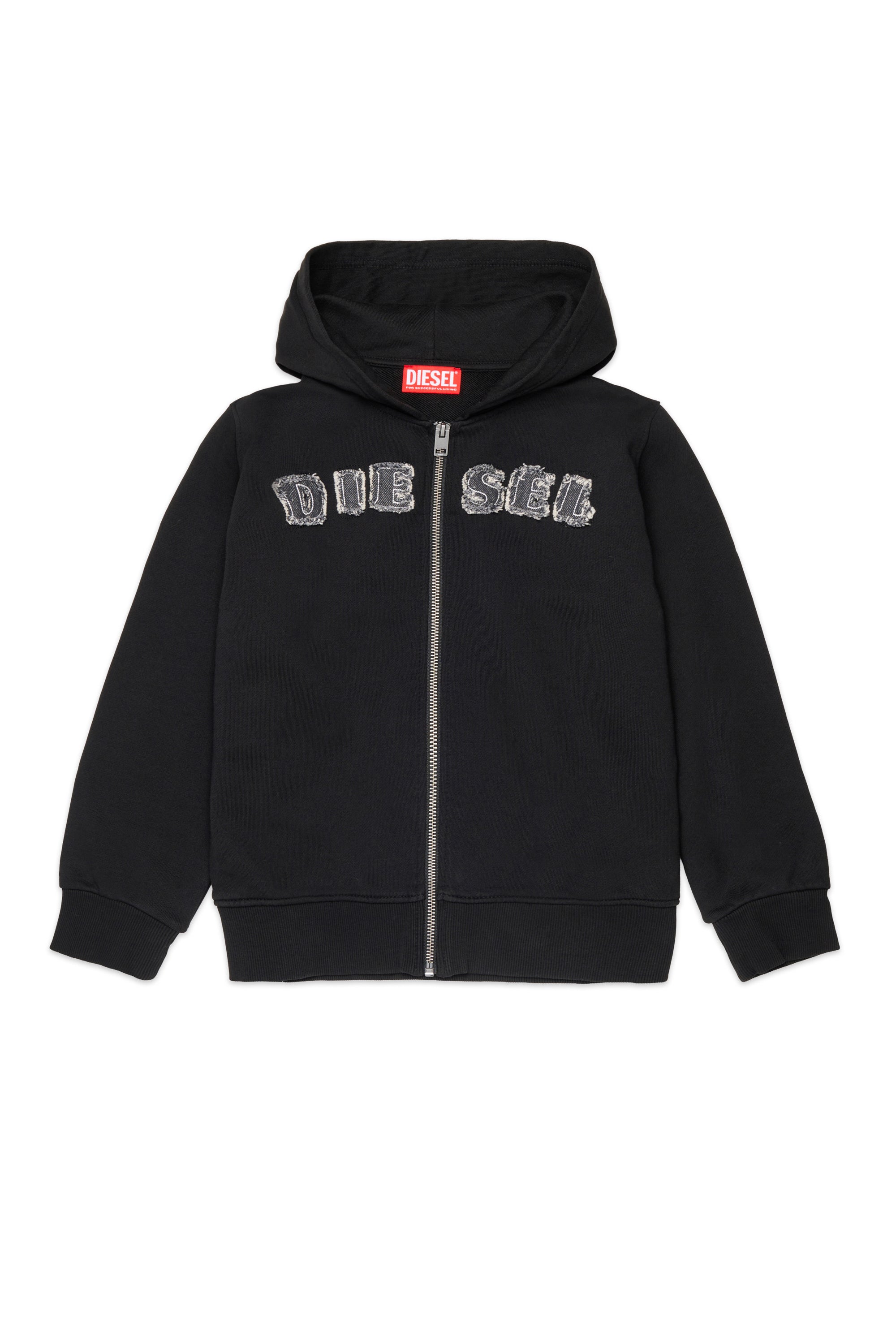 Sweat zippé avec logo
