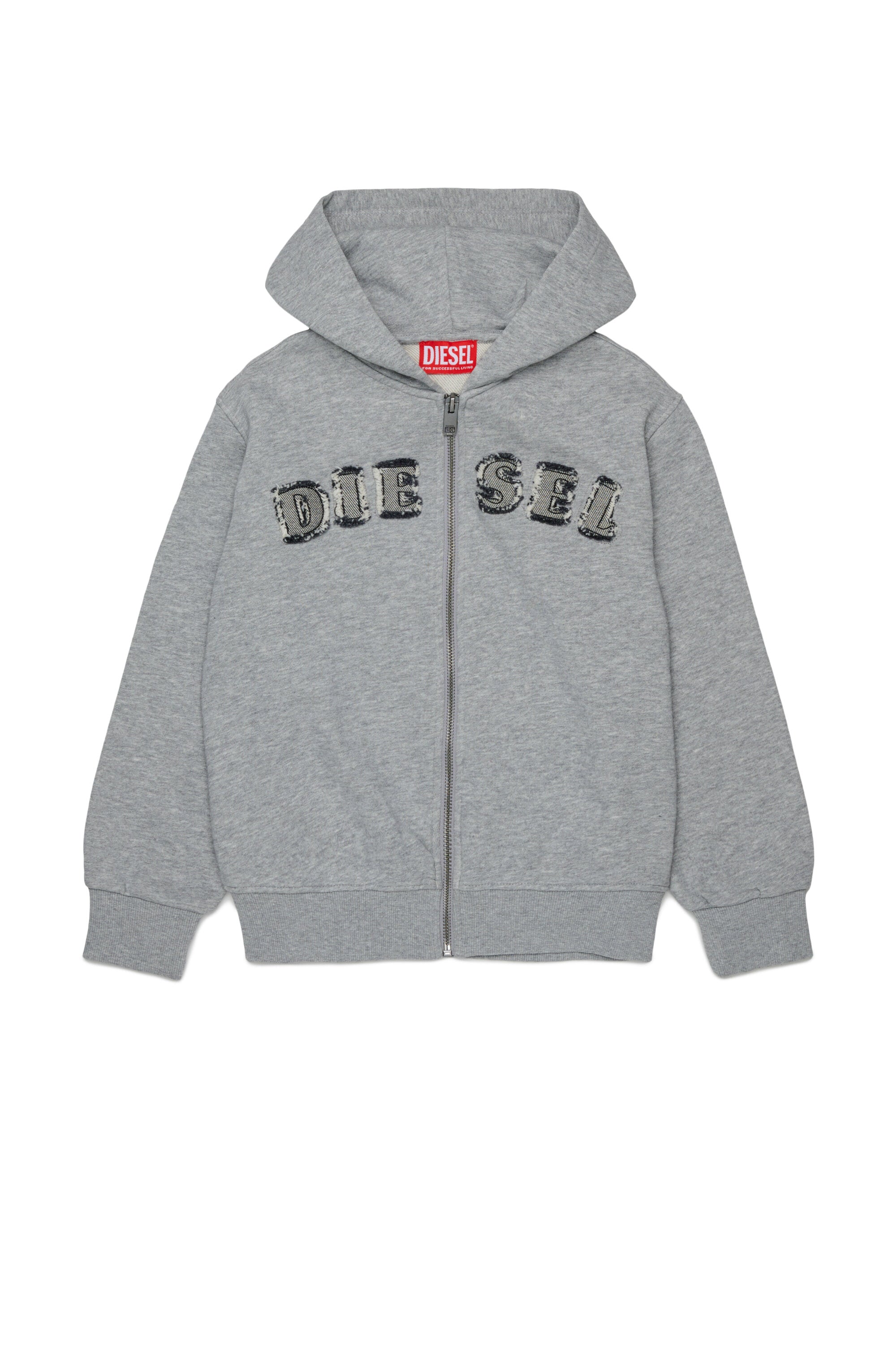 Sweat zippé avec logo