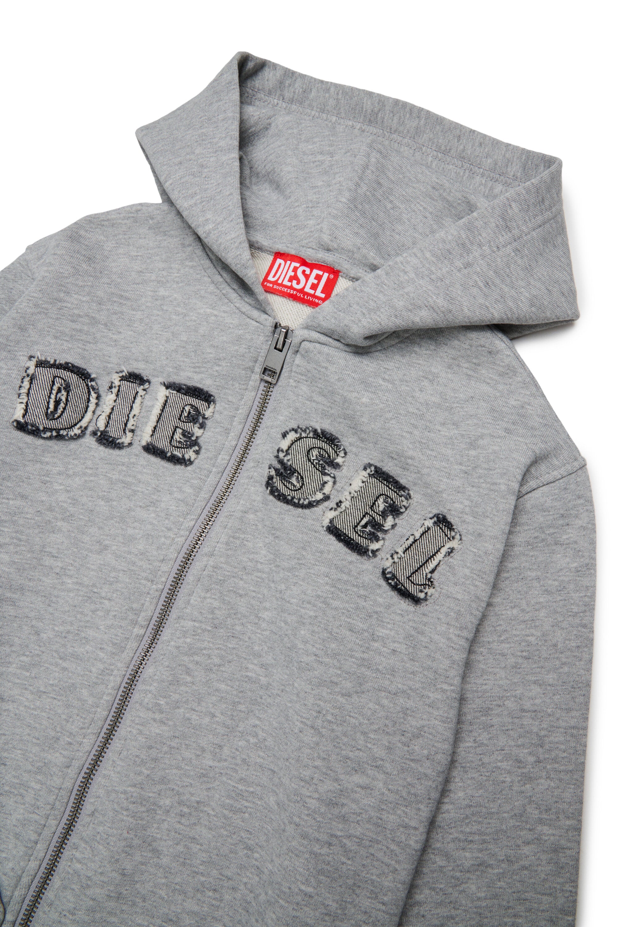 Sweat zippé avec logo