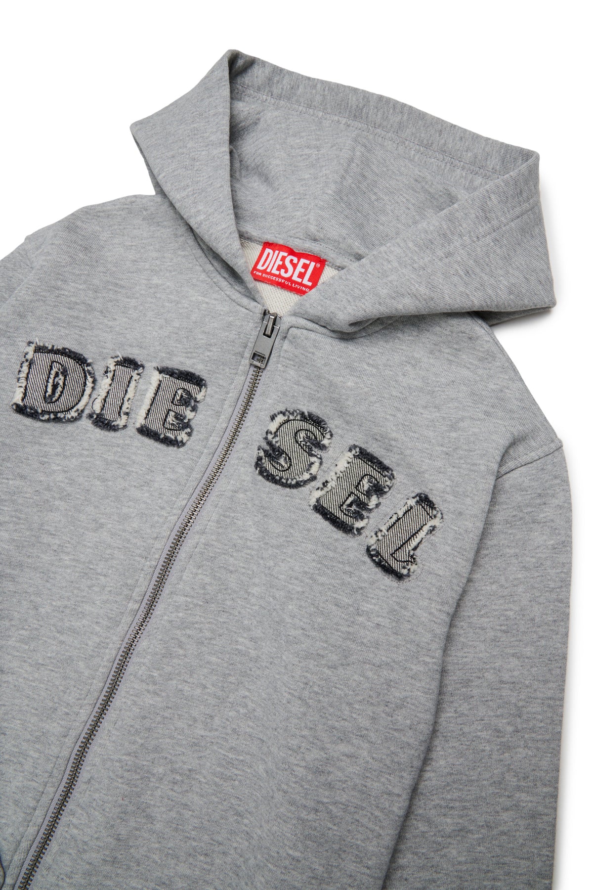 Sudadera con cremallera y logo