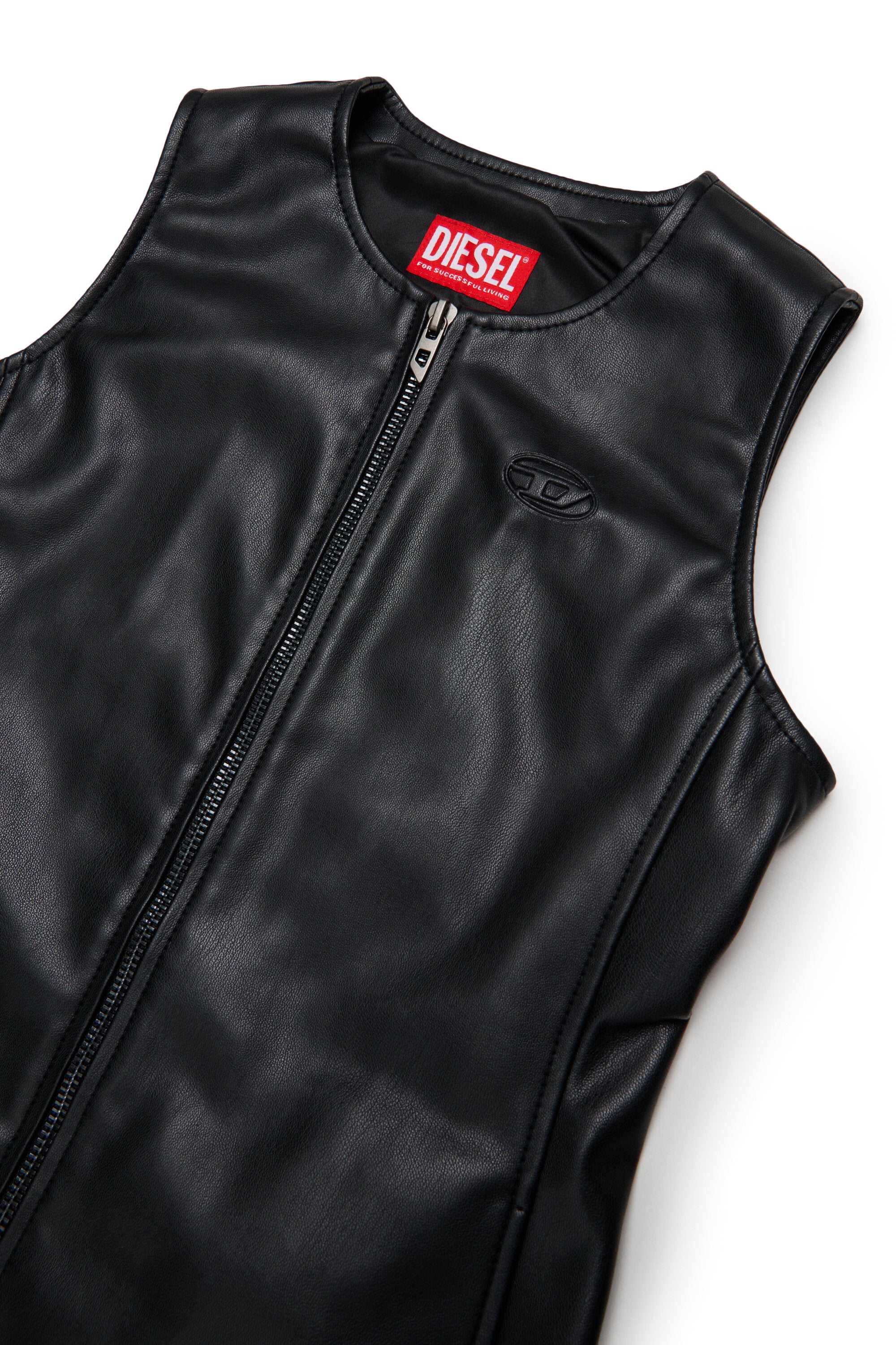 Robe sans manches avec logo