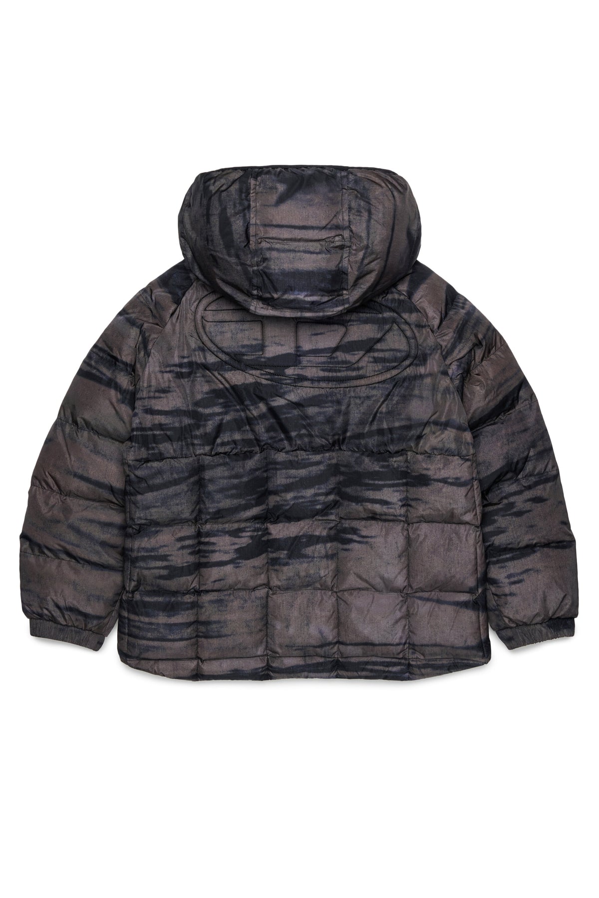 Padded jacket with logo