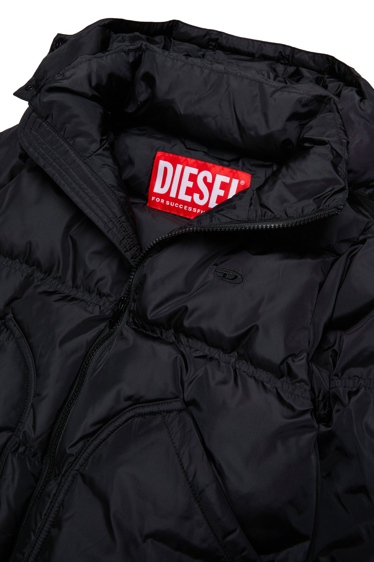 Veste matelassée avec logo imprimé