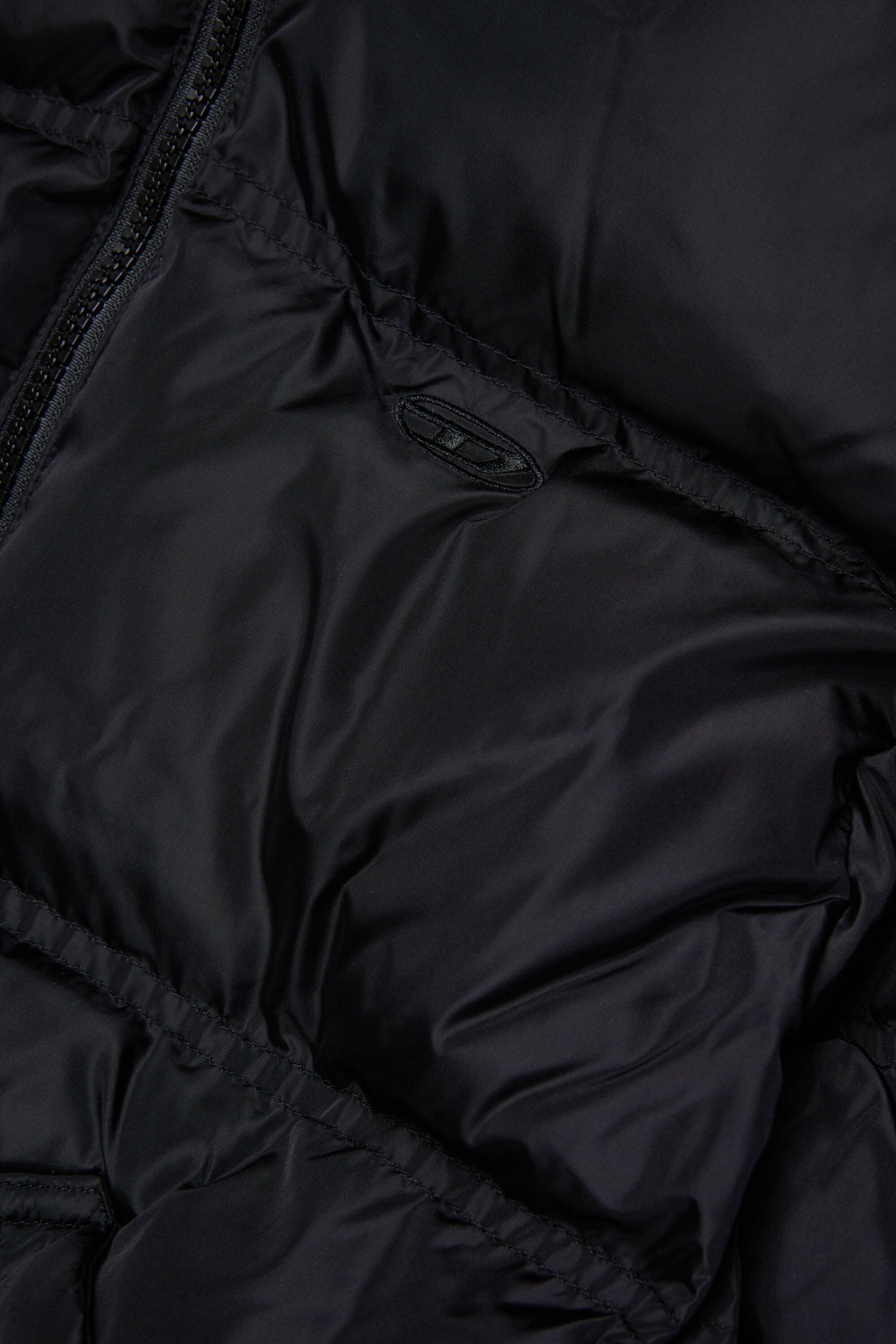 Chaqueta acolchada con logo