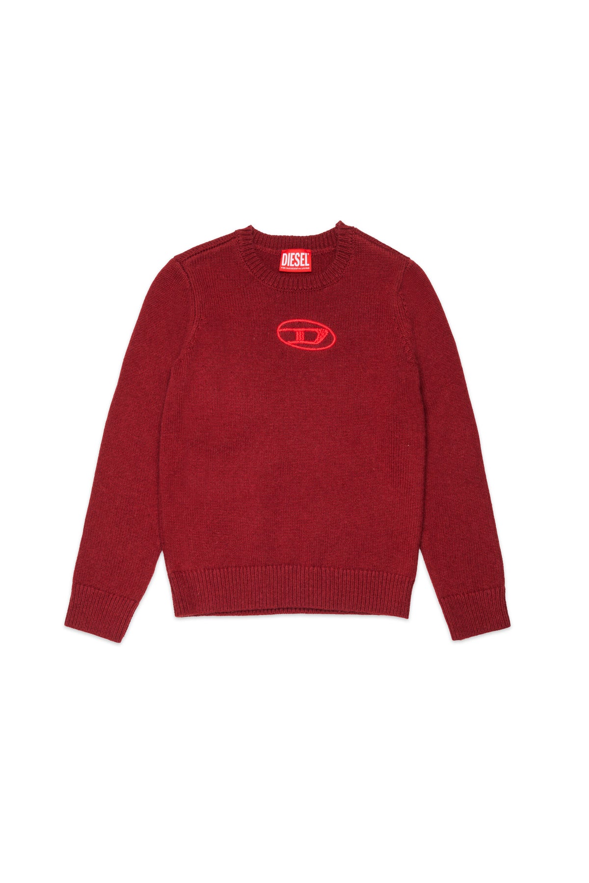 Pull ras du cou avec logo