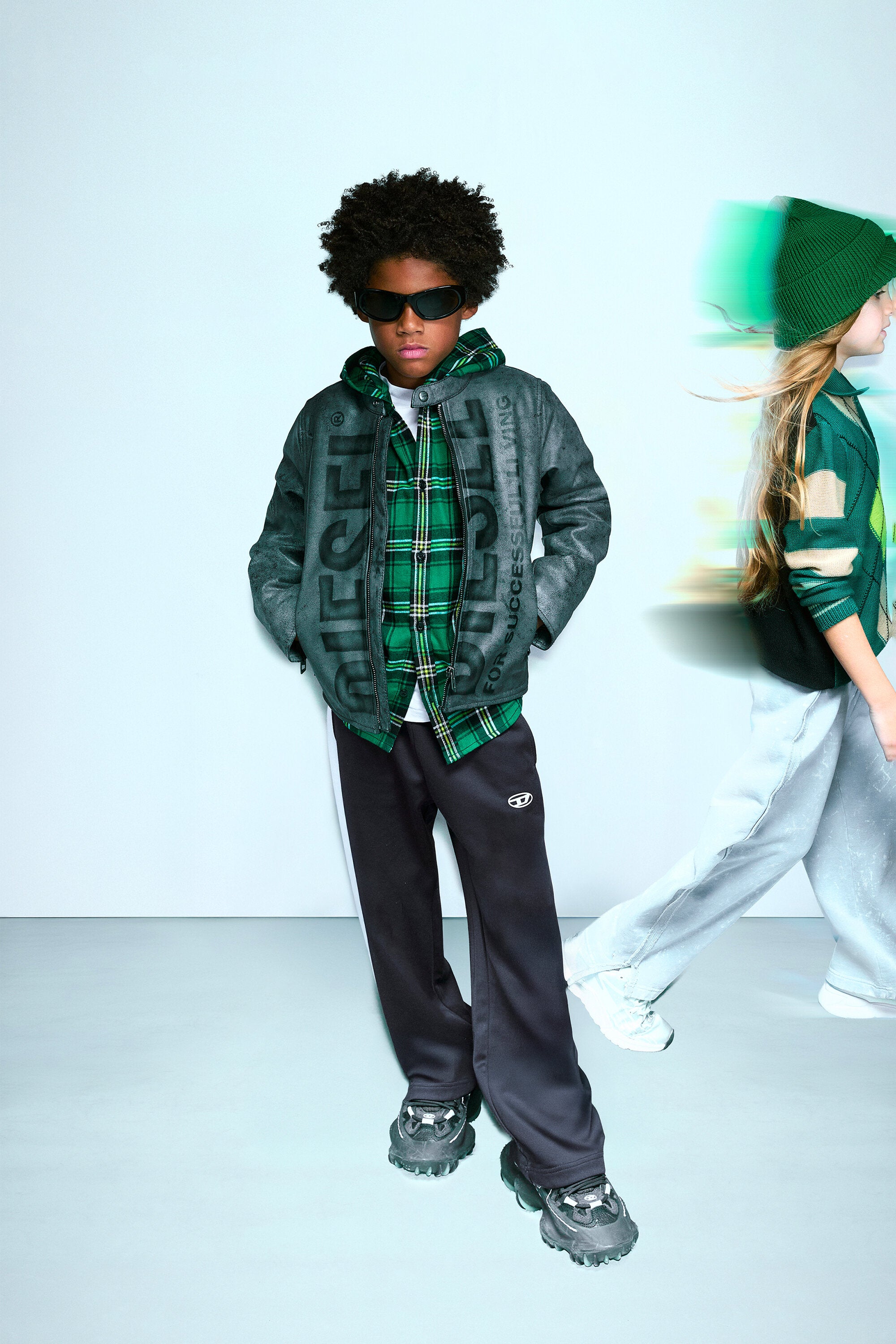Pantalon en molleton avec logo