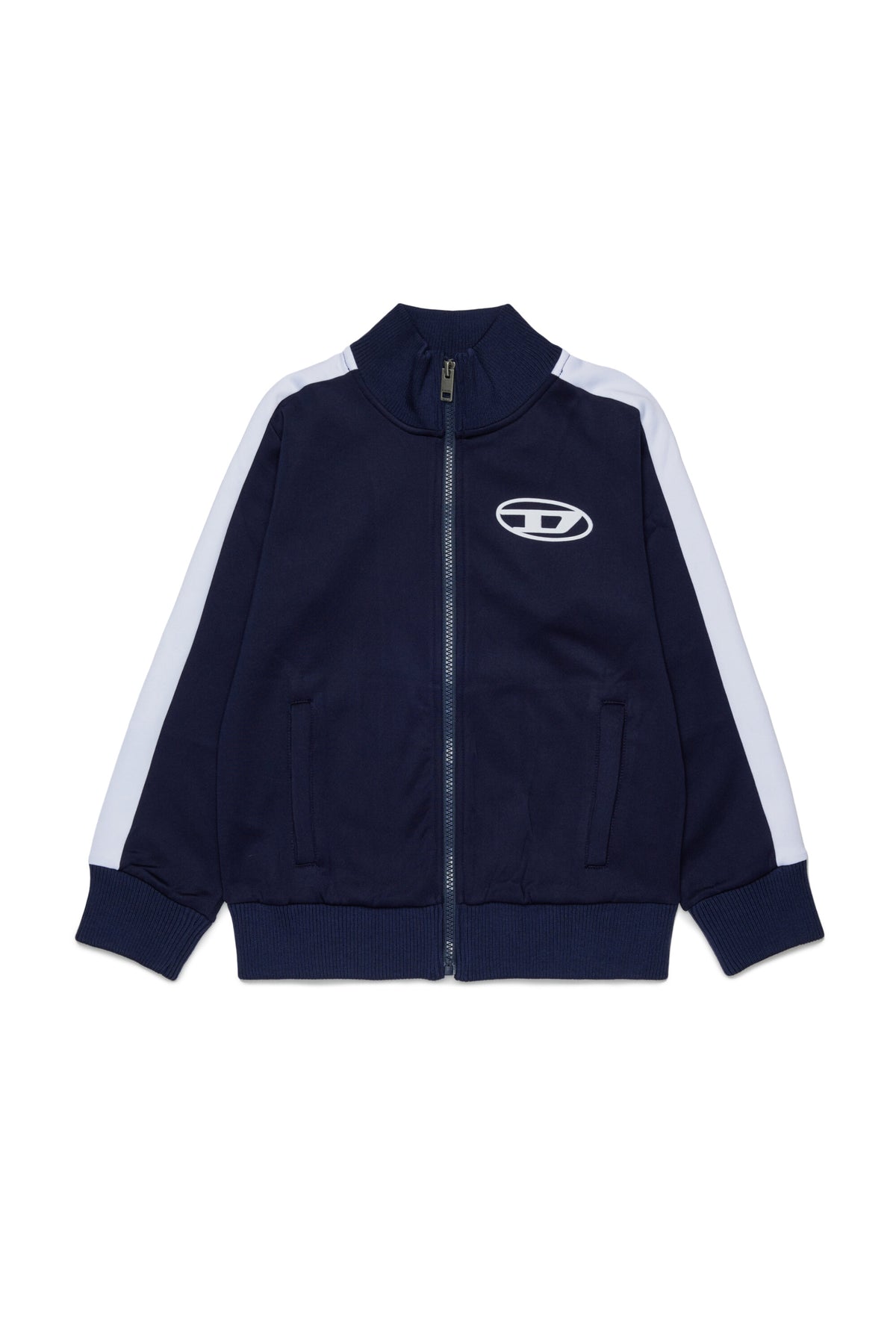 Sudadera con cremallera y logo