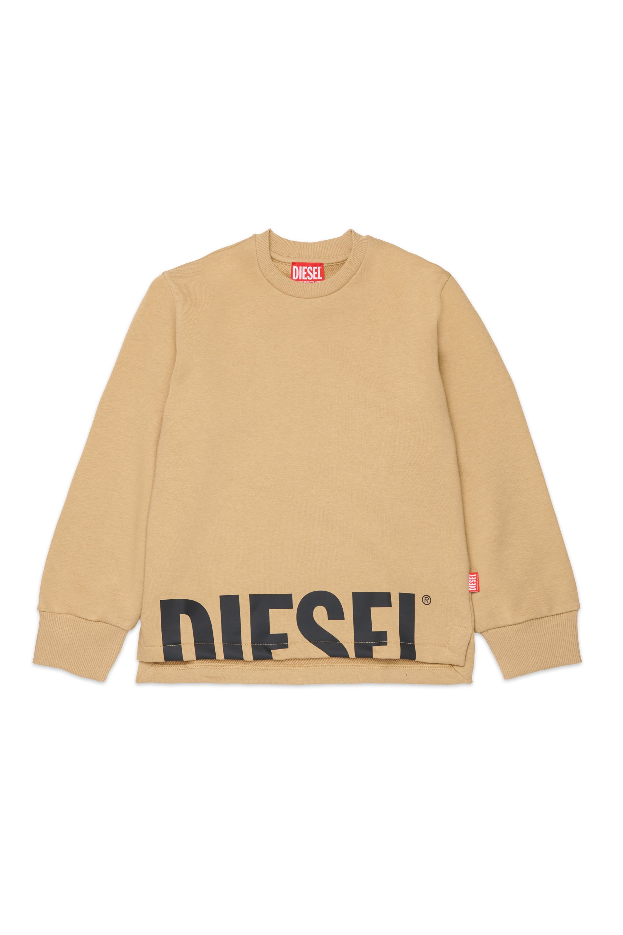Crew-neck sweatshirt with logo