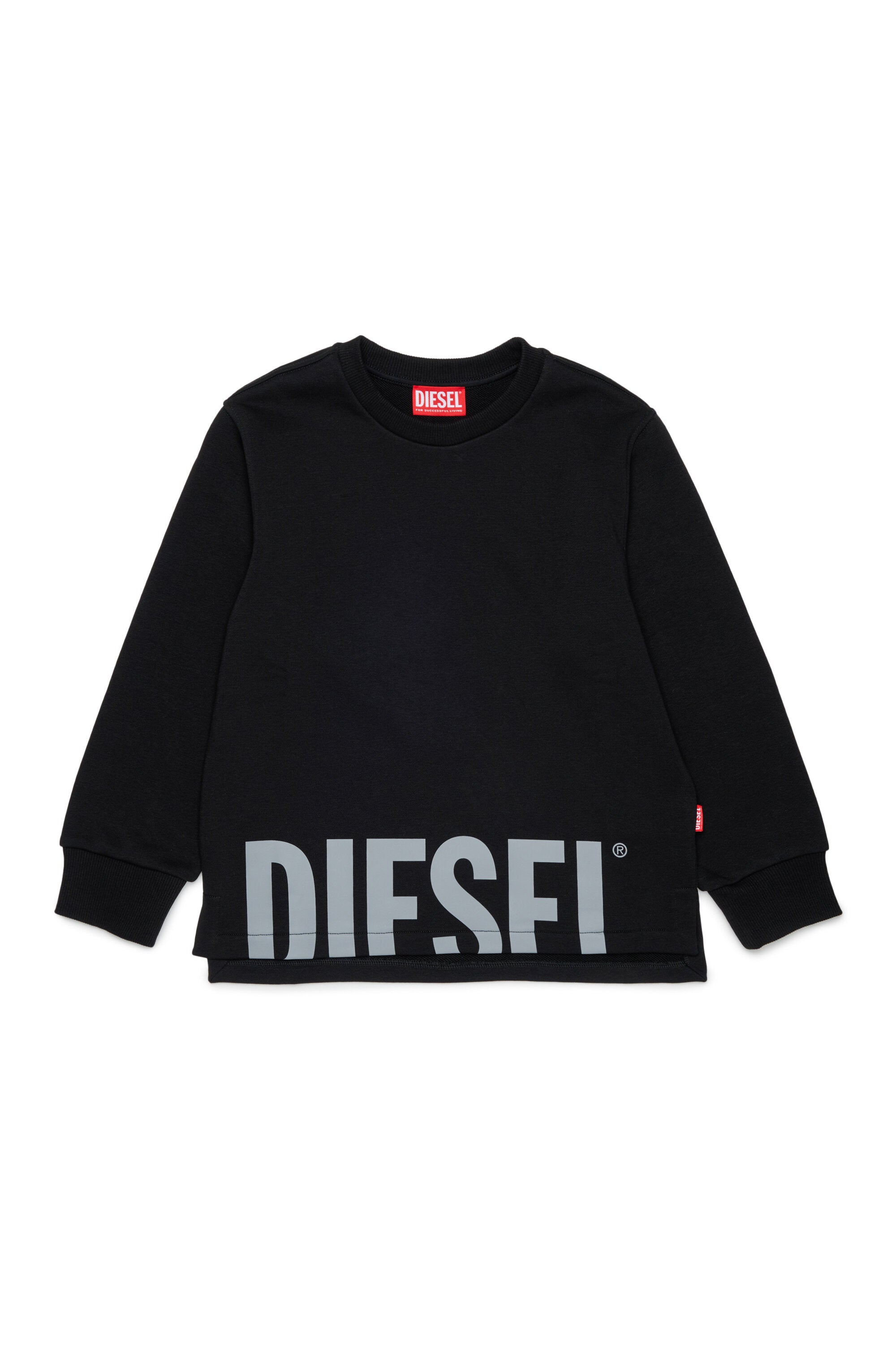 Sweat-shirt col rond avec logo