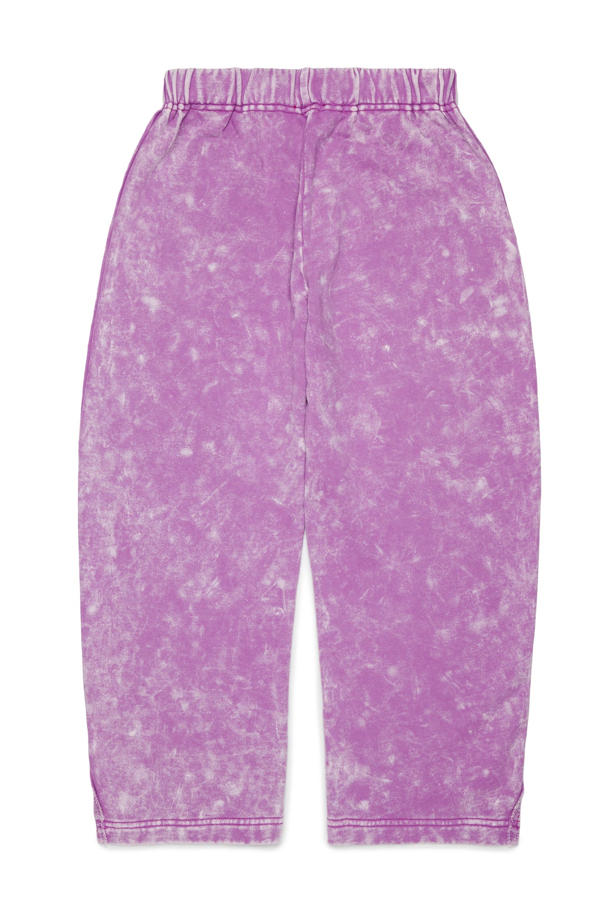 Pantalon en molleton effet washed avec logo