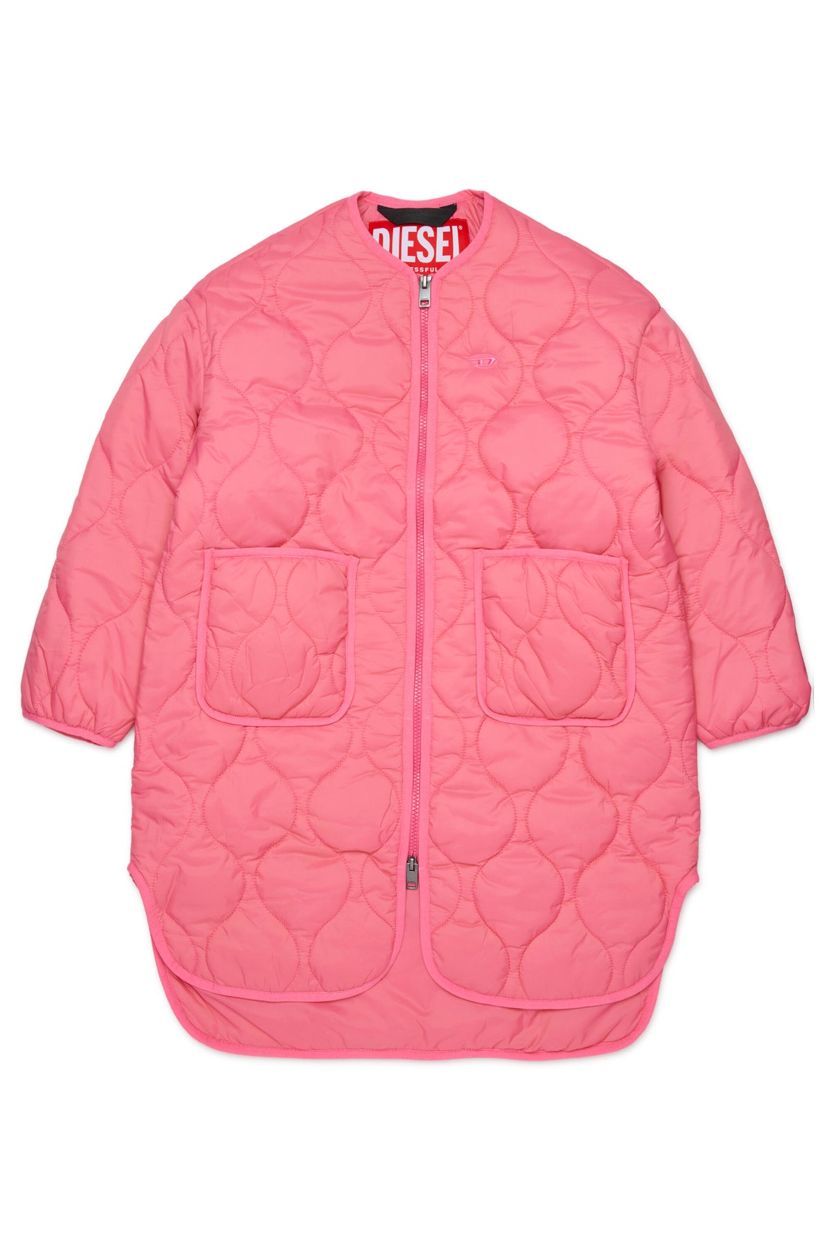 Veste matelassée avec logo imprimé