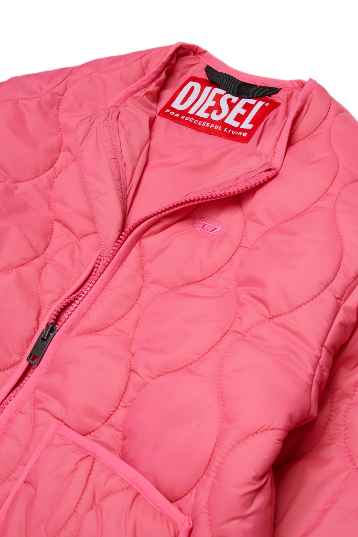 Veste matelassée avec logo imprimé
