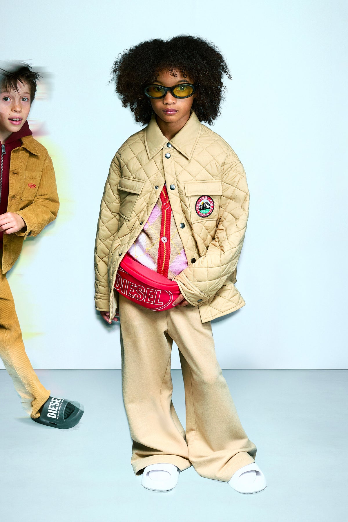 Veste matelassée avec logo