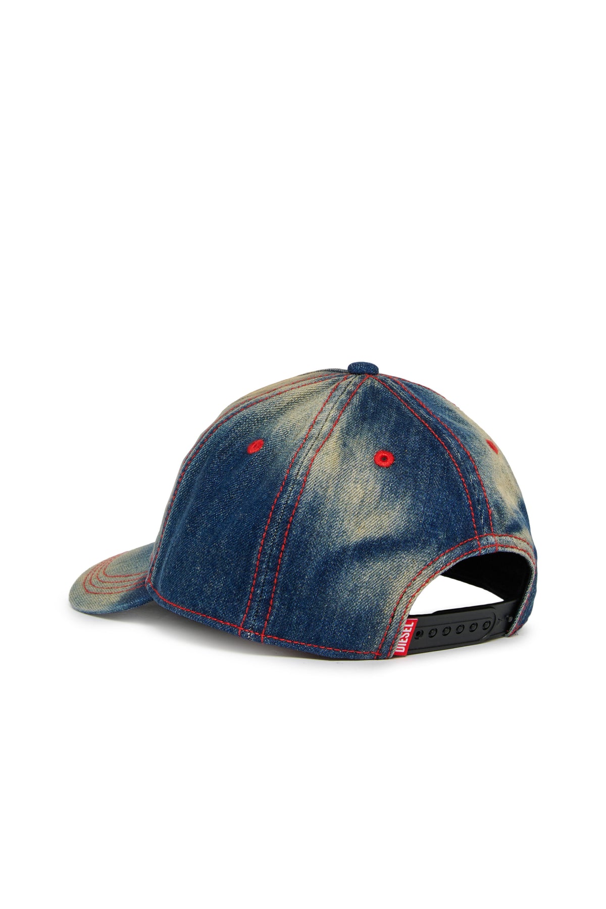 Casquette de baseball en denim avec logo