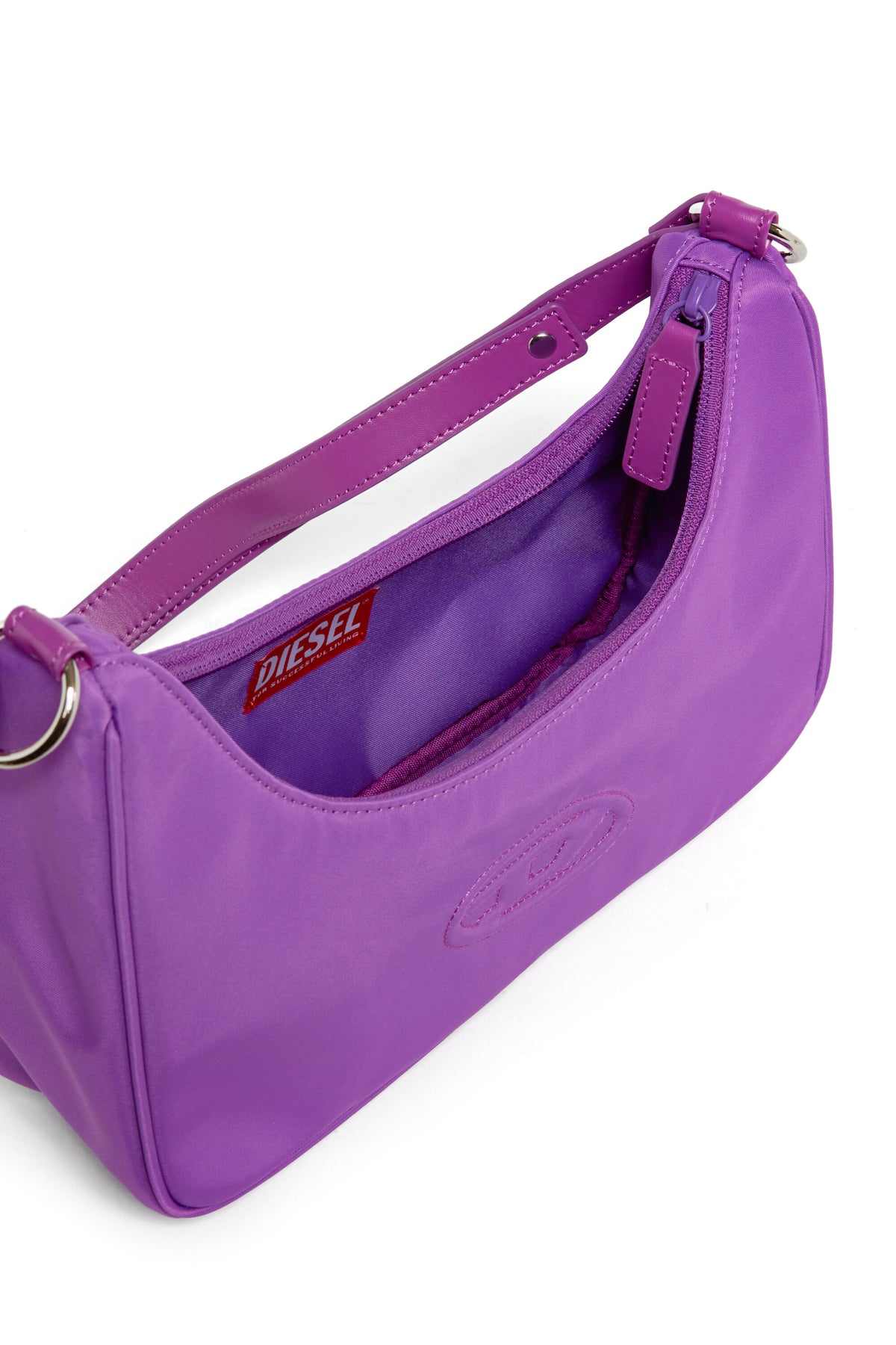 Bolso de hombro con logo