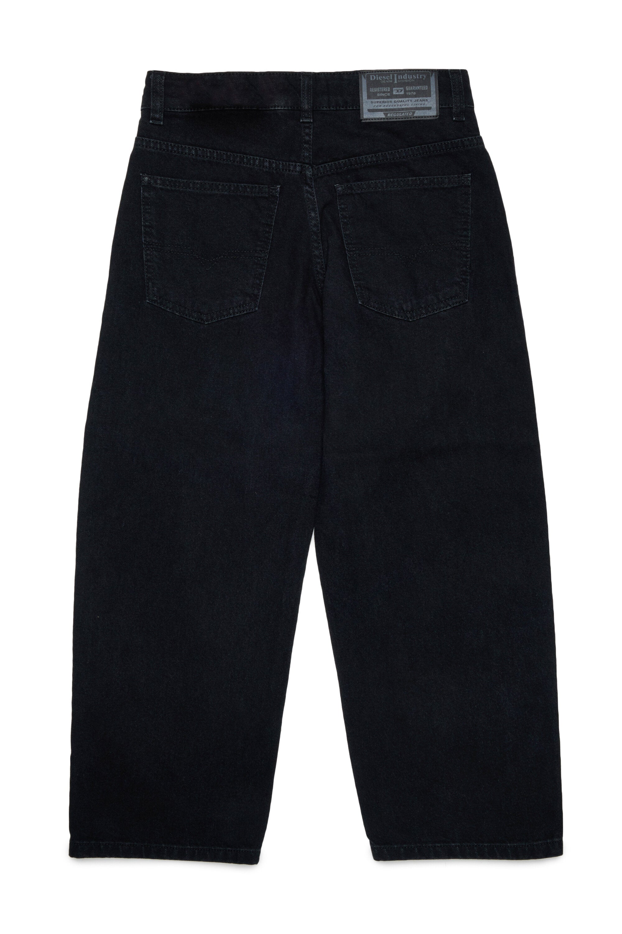 Jeans en denim negro corte relajado - D-Devon
