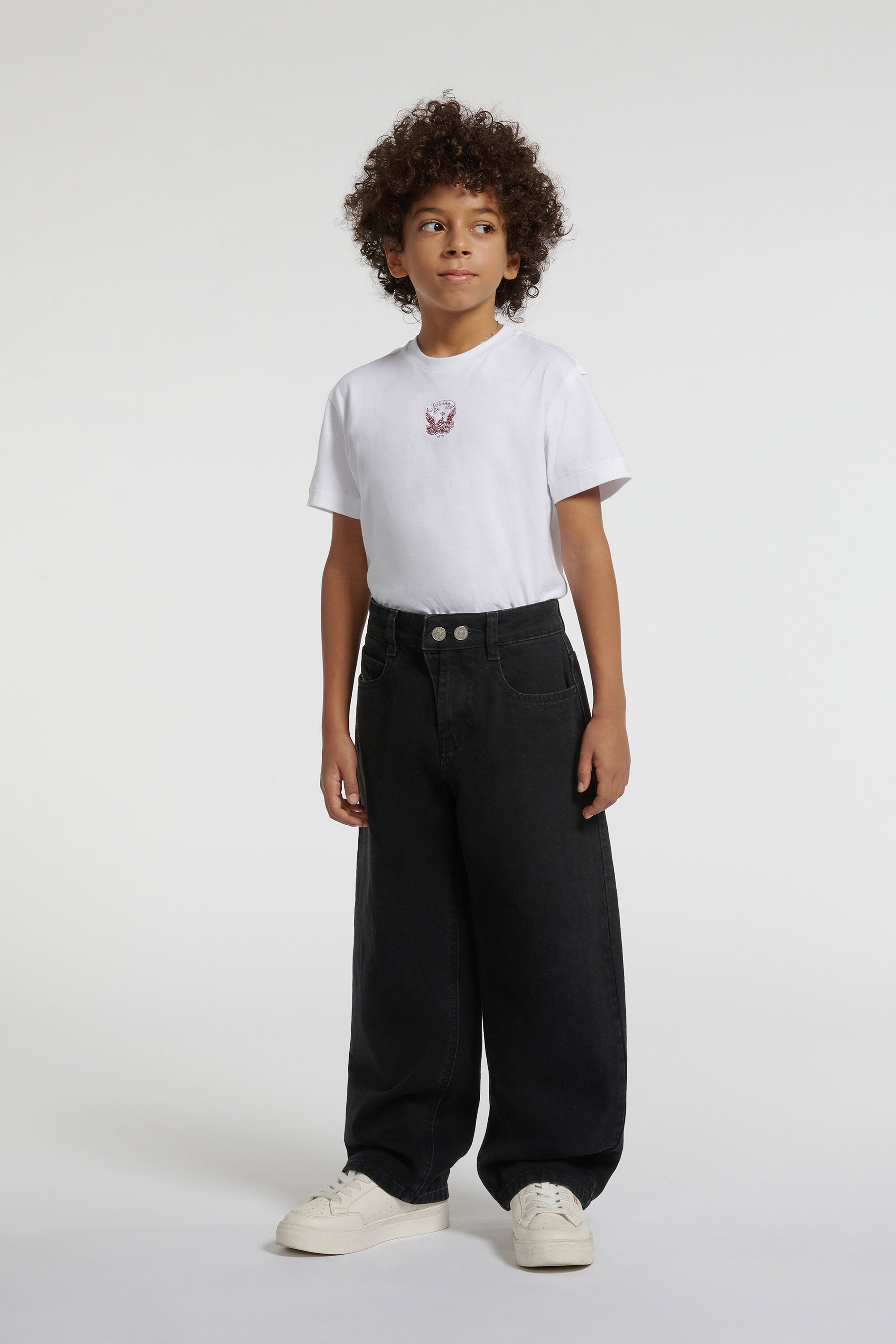 Jeans en denim negro corte relajado - D-Devon