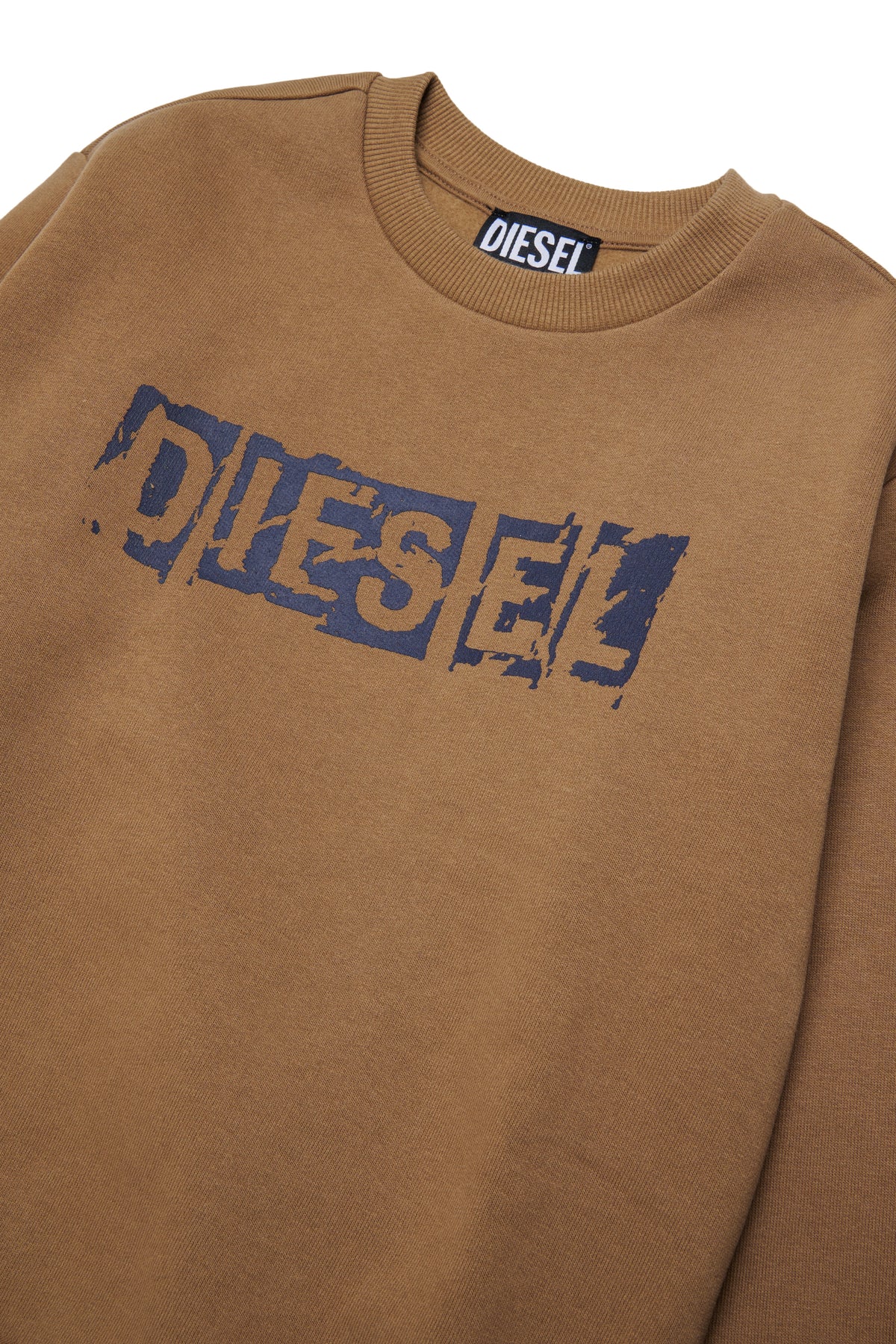 Sweat-shirt col rond avec logo