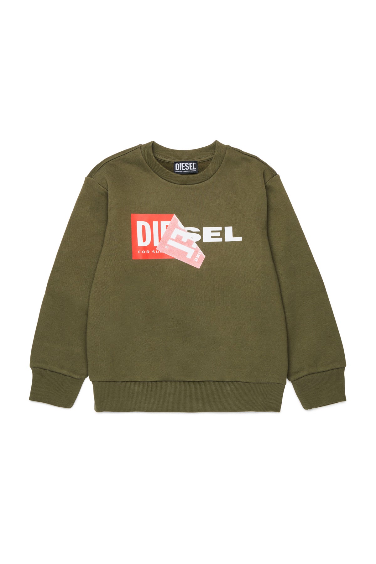 Sweat-shirt col rond avec logo