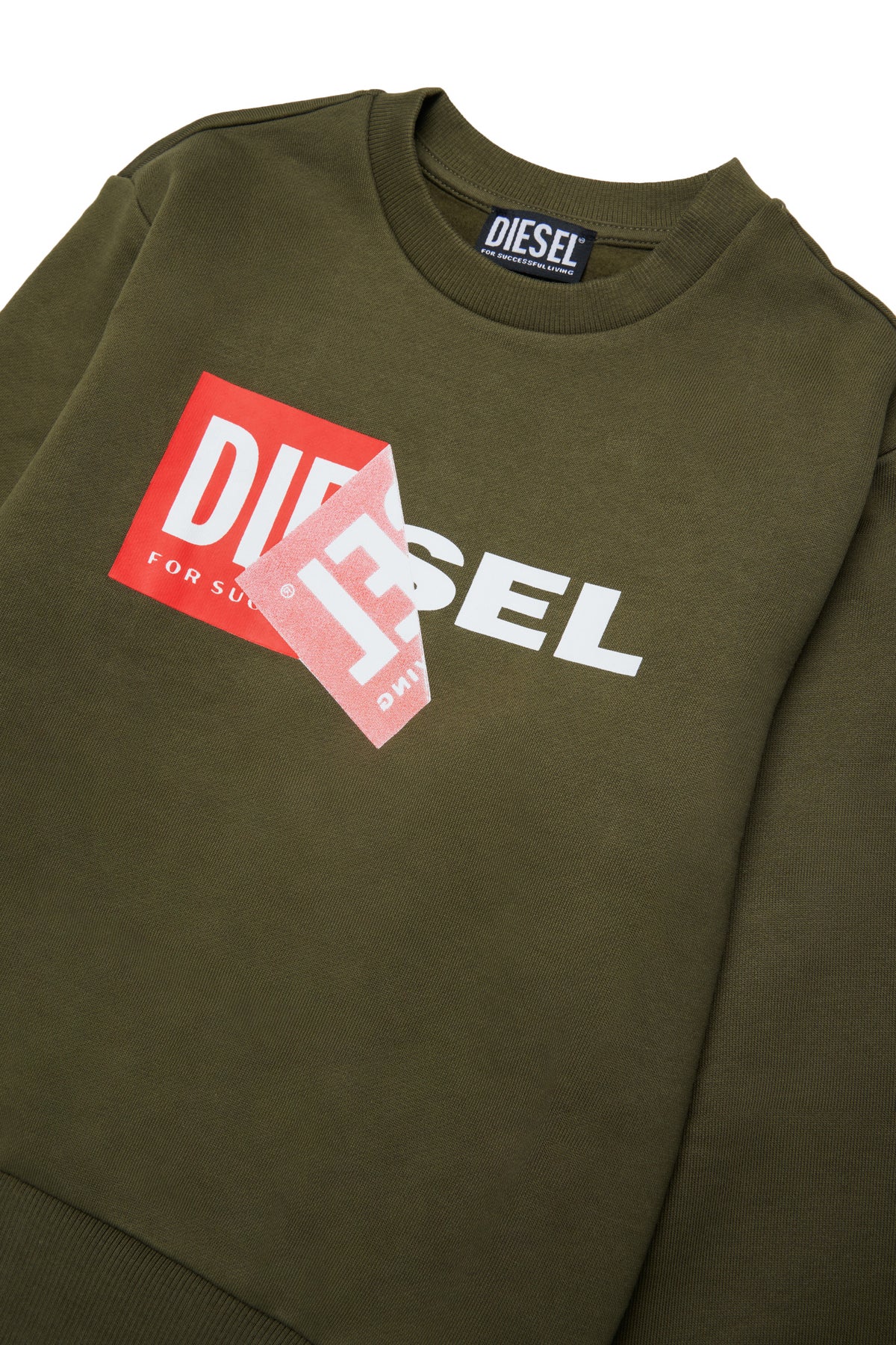 Sweat-shirt col rond avec logo