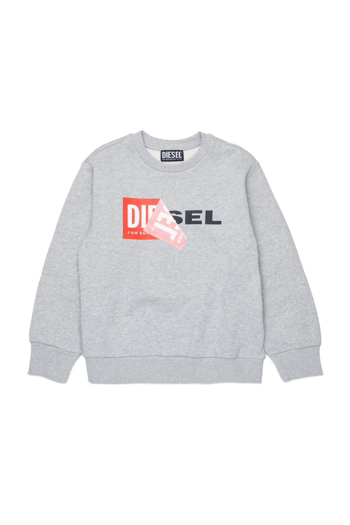 Sweat-shirt col rond avec logo