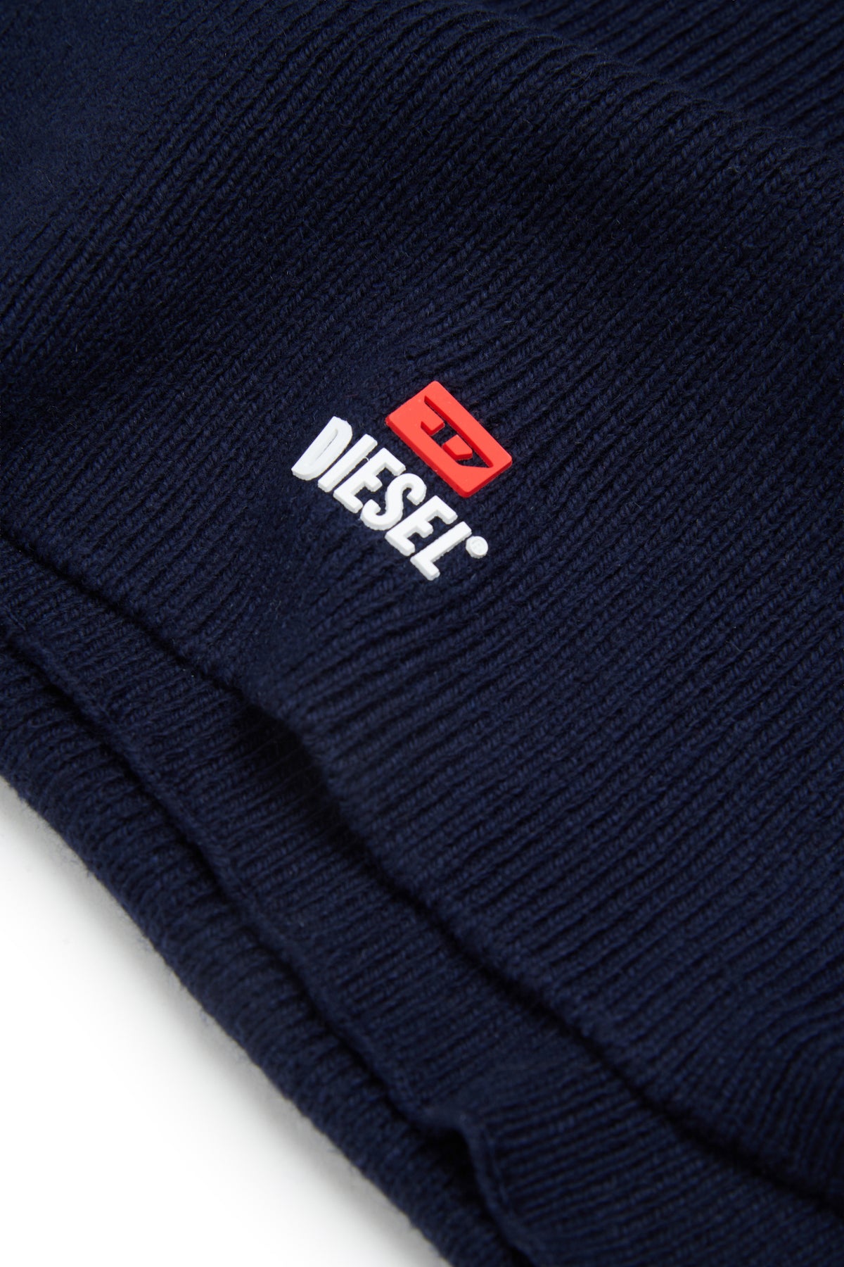Gorro de mezcla de lana y algodón con logo